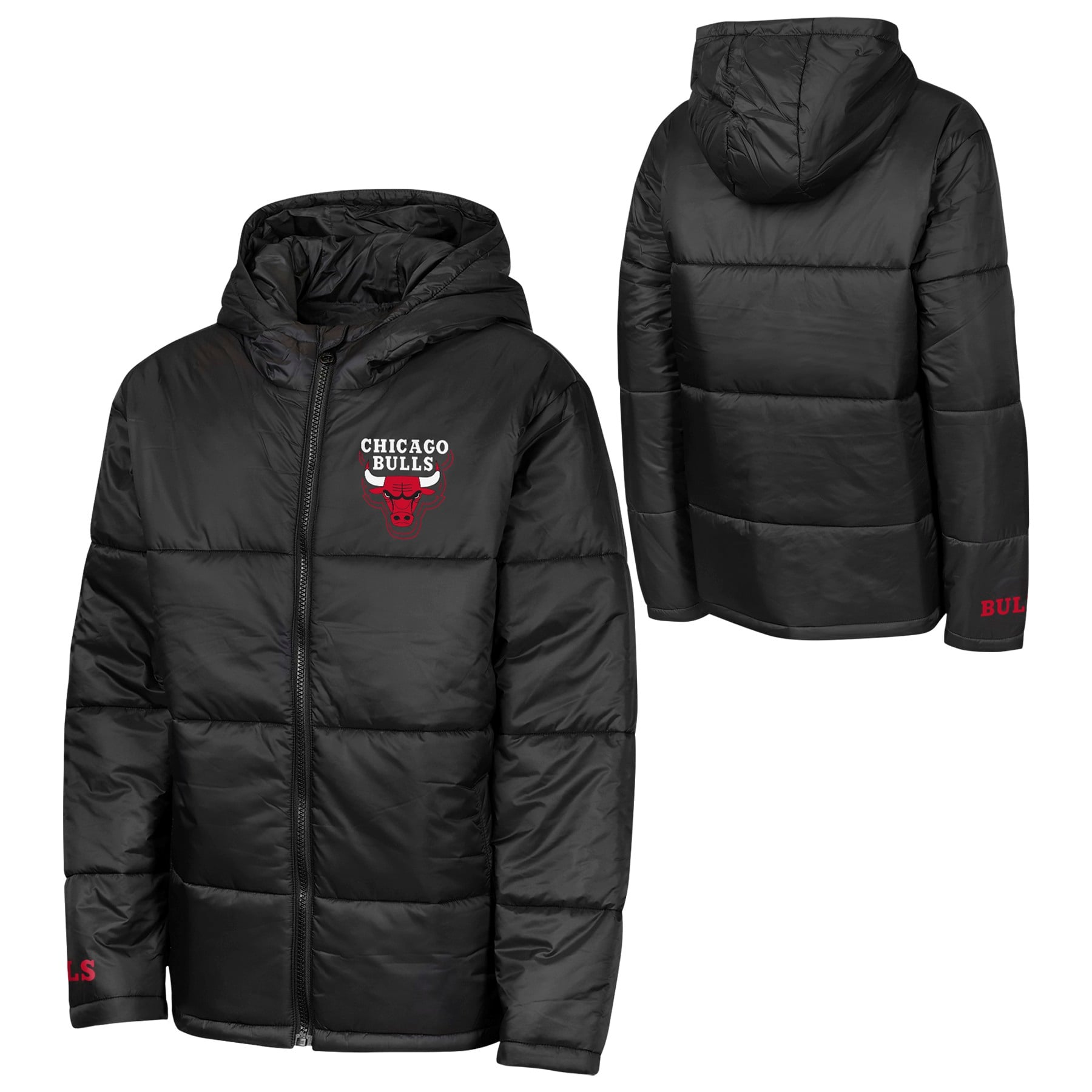 新品 90s NBA シカゴ ブルズ 中綿 ナイロンジャケット XL NBA公式 