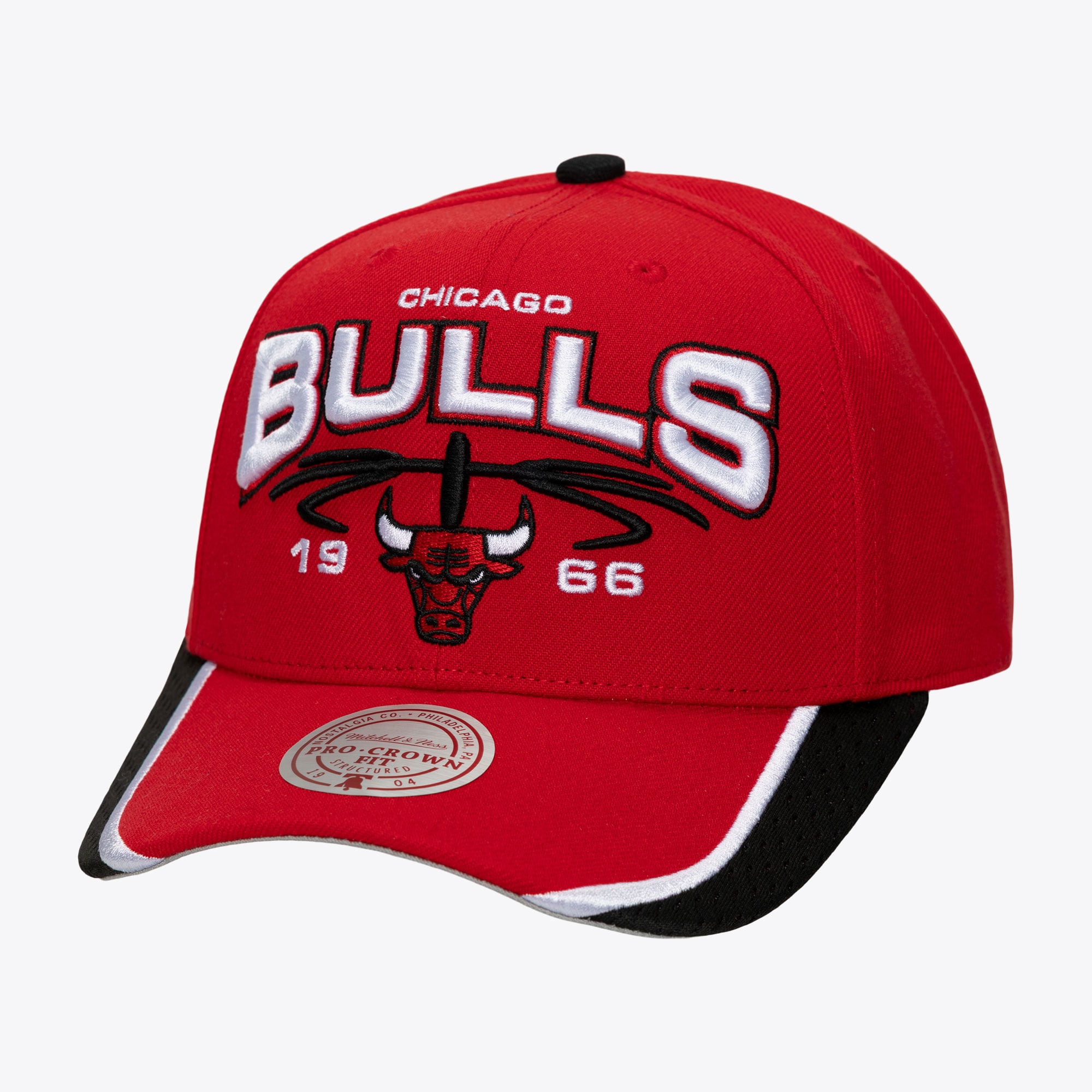 Chicago Bulls Red Game Day Pro Crown Snapback Hat