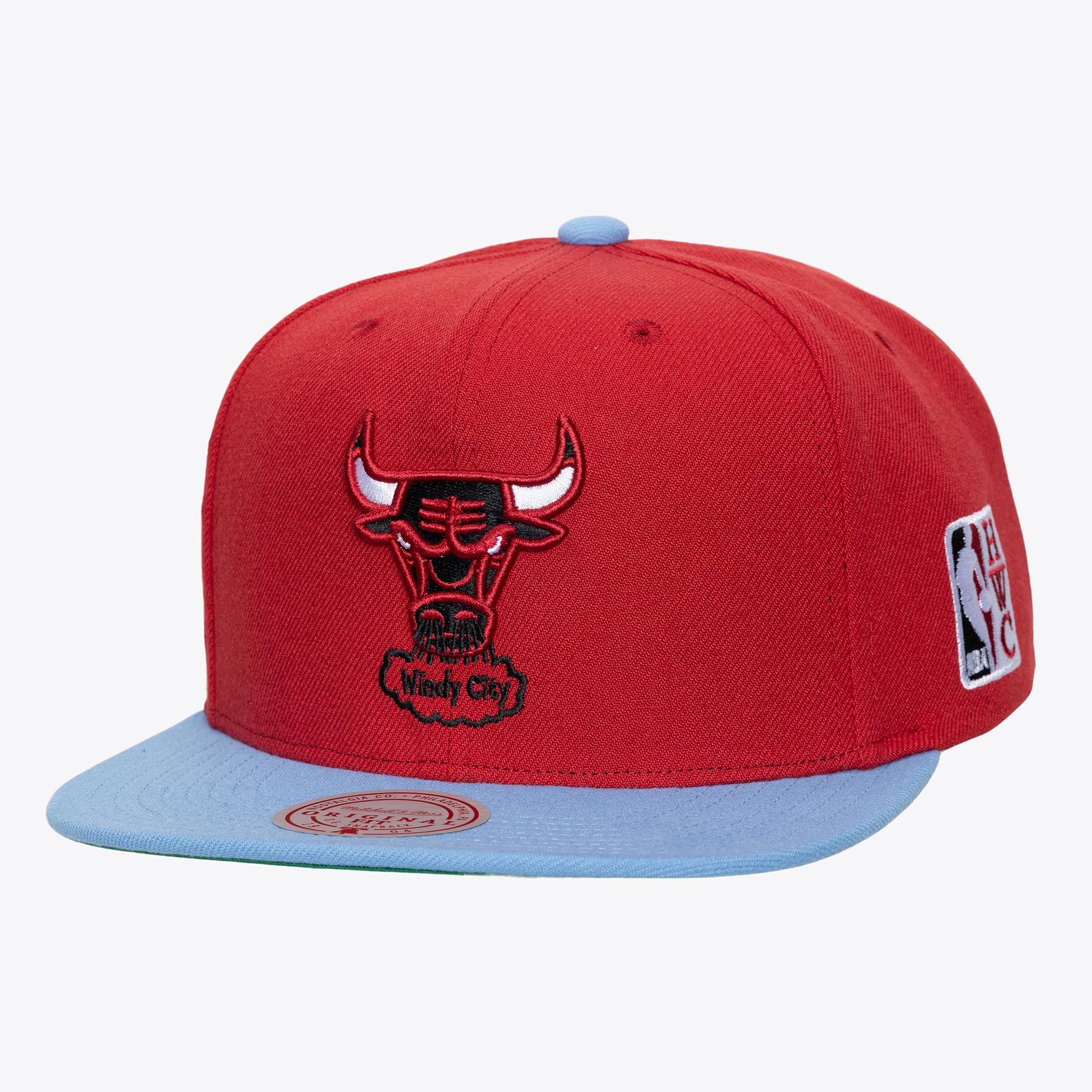 Chicago Bulls Red Hardwood Classics Legendary Home Snapback Hat