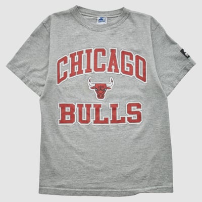 Chicago Bulls Starter 90s T-shirt - Heather Gray - Yth L by Fanatics Real Vintage