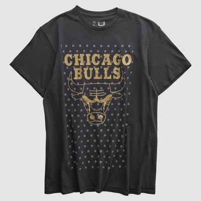 Chicago Bulls UNK 2010s T-shirt - Black - XS by Fanatics Real Vintage