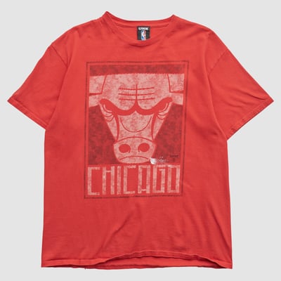 Chicago Bulls UNK 2010s T-shirt - Red - S by Fanatics Real Vintage