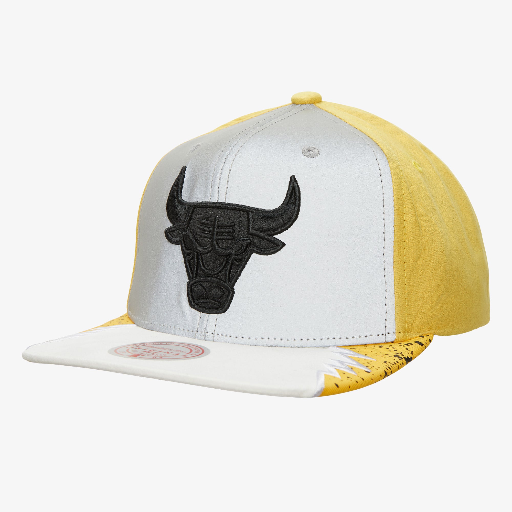 Chicago Bulls White Day Five Snapback Hat