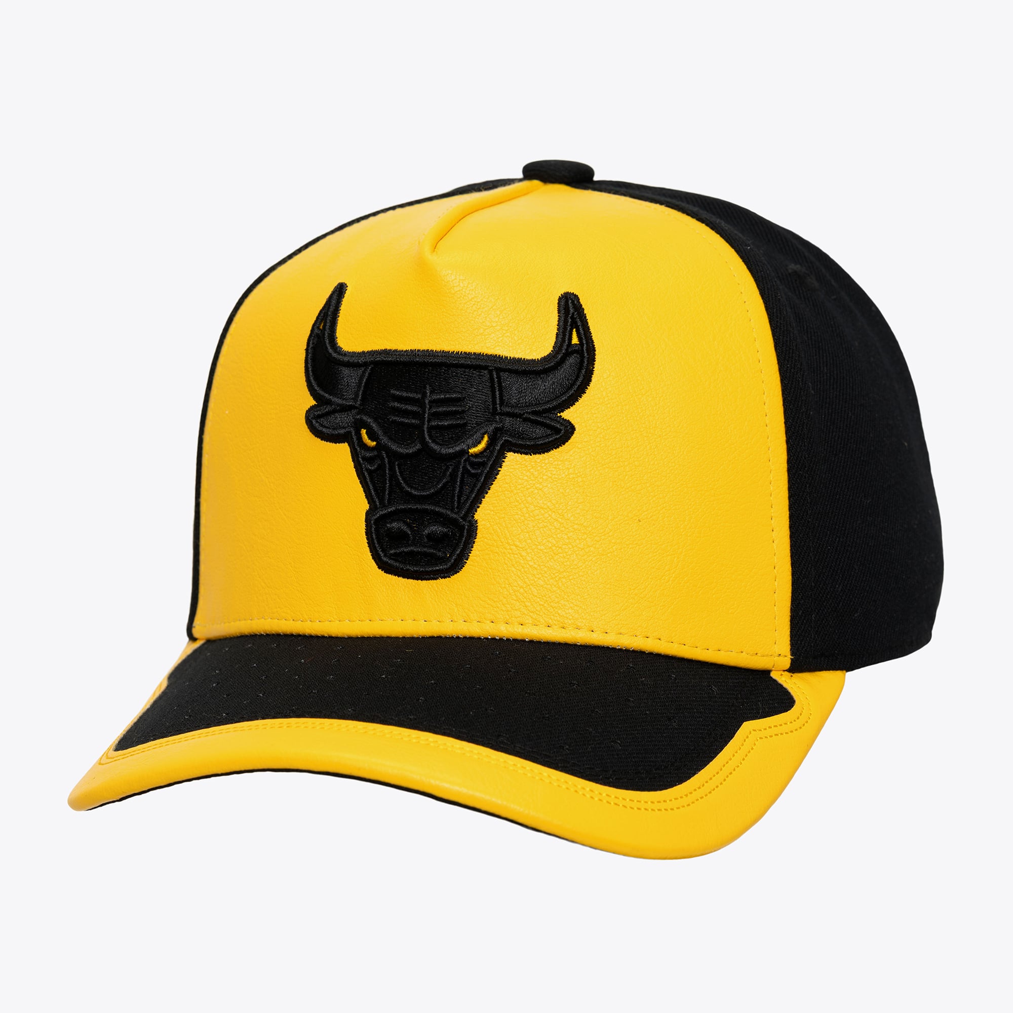 Chicago Bulls Yellow/Black Day One Pro Pinch Snapback Hat