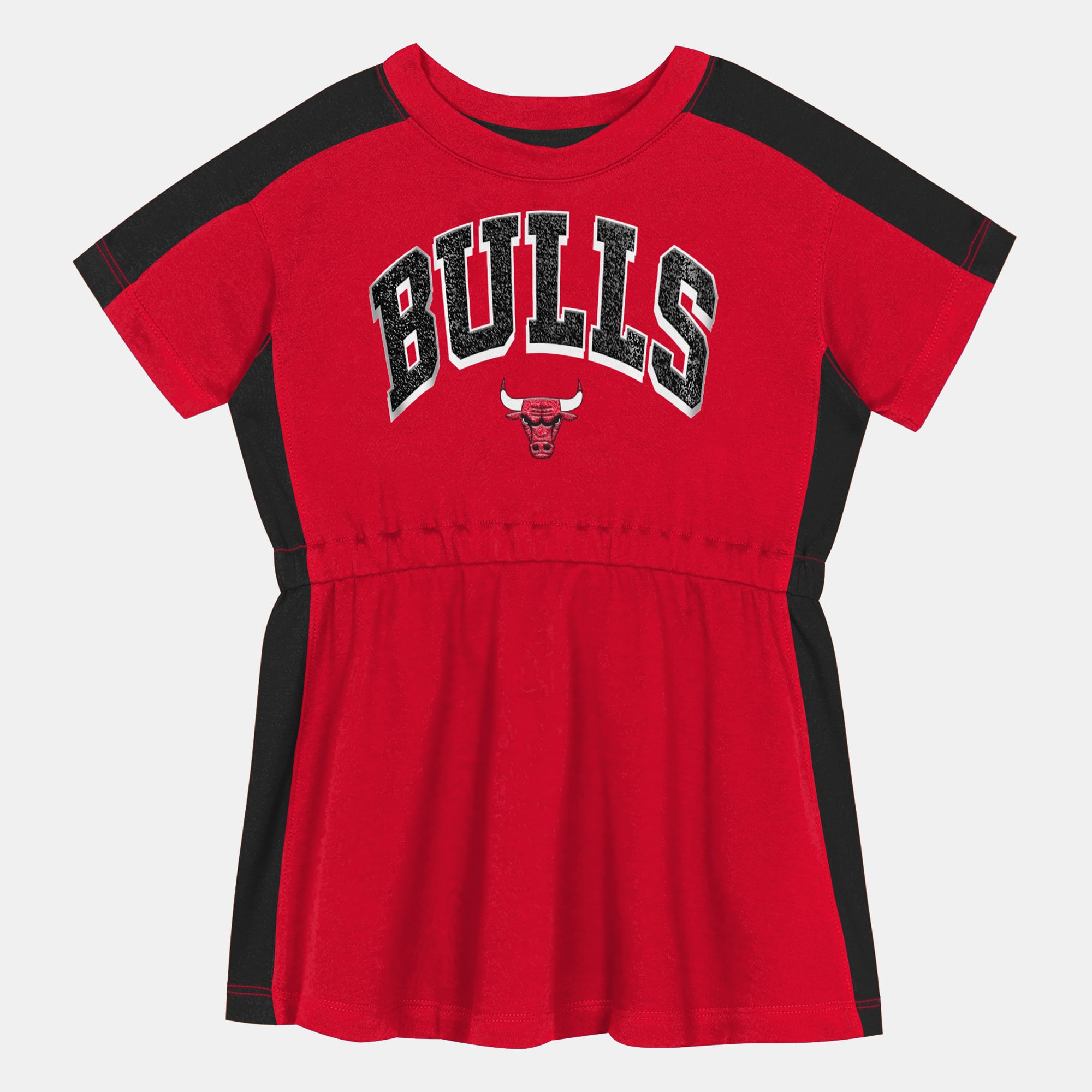 Robe Outerstuff rouge Chicago Bulls pour petites filles (taille maternelle)
