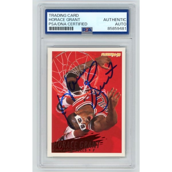 Horace Grant Memorabilia, Autographed Horace Grant Collectibles 