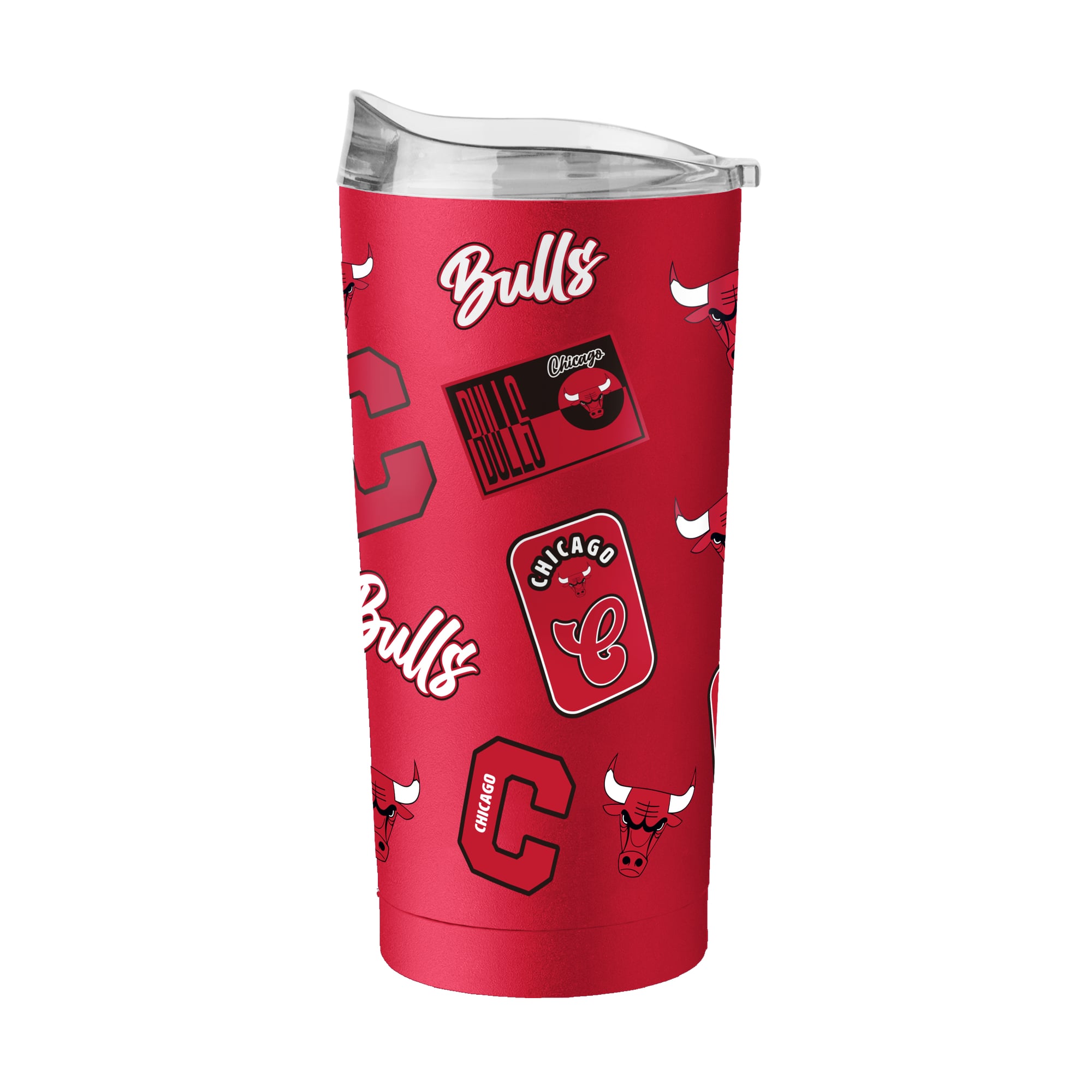 Gobelet isotherme Logo Brands Chicago Bulls 20 oz Dreamweave à revêtement en poudre