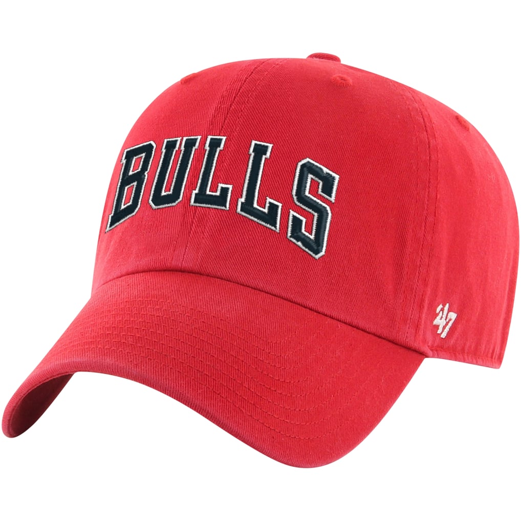 \'47 Brand Cap Womens Adjustable Clean Up Chicago Bulls Red Cotton Hat NBA CHICAGO BULLS `47 Brand Clean Up Adjustable NBA Hat NWOT | eBay main image 4