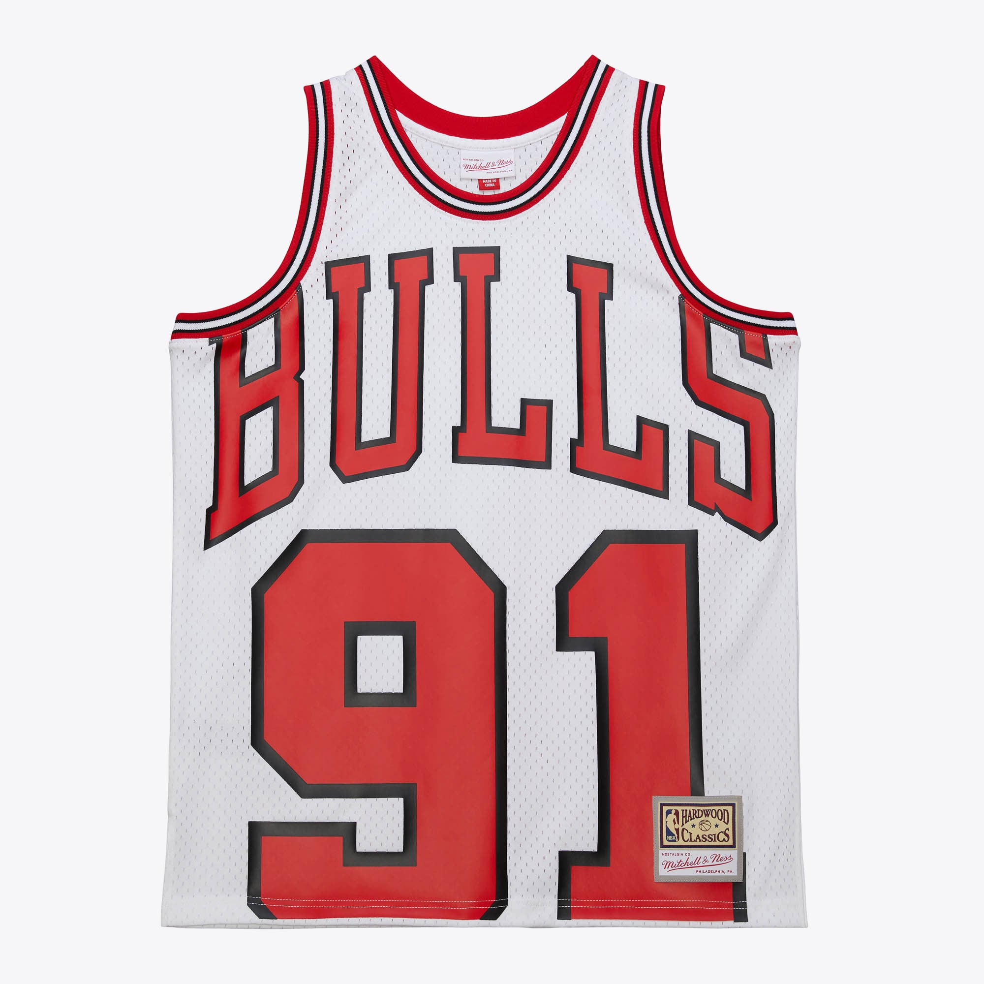 Maillot Chicago Bulls Dennis Rodman Mitchell & Ness - Swingman, Taille XL Femme, Neuf