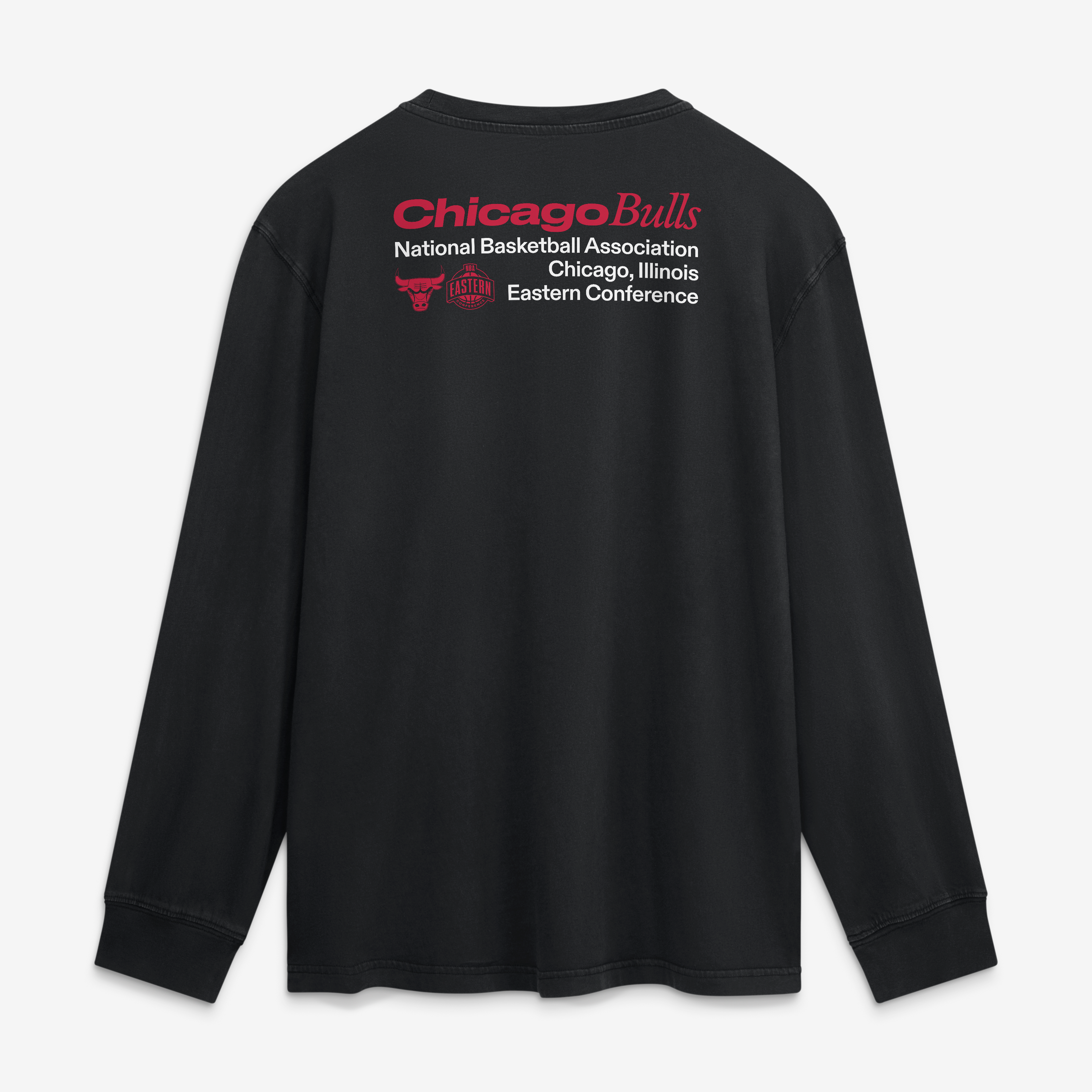 T-shirt à manches longues Fanatics Black Chicago Bulls Coaching Time pour homme