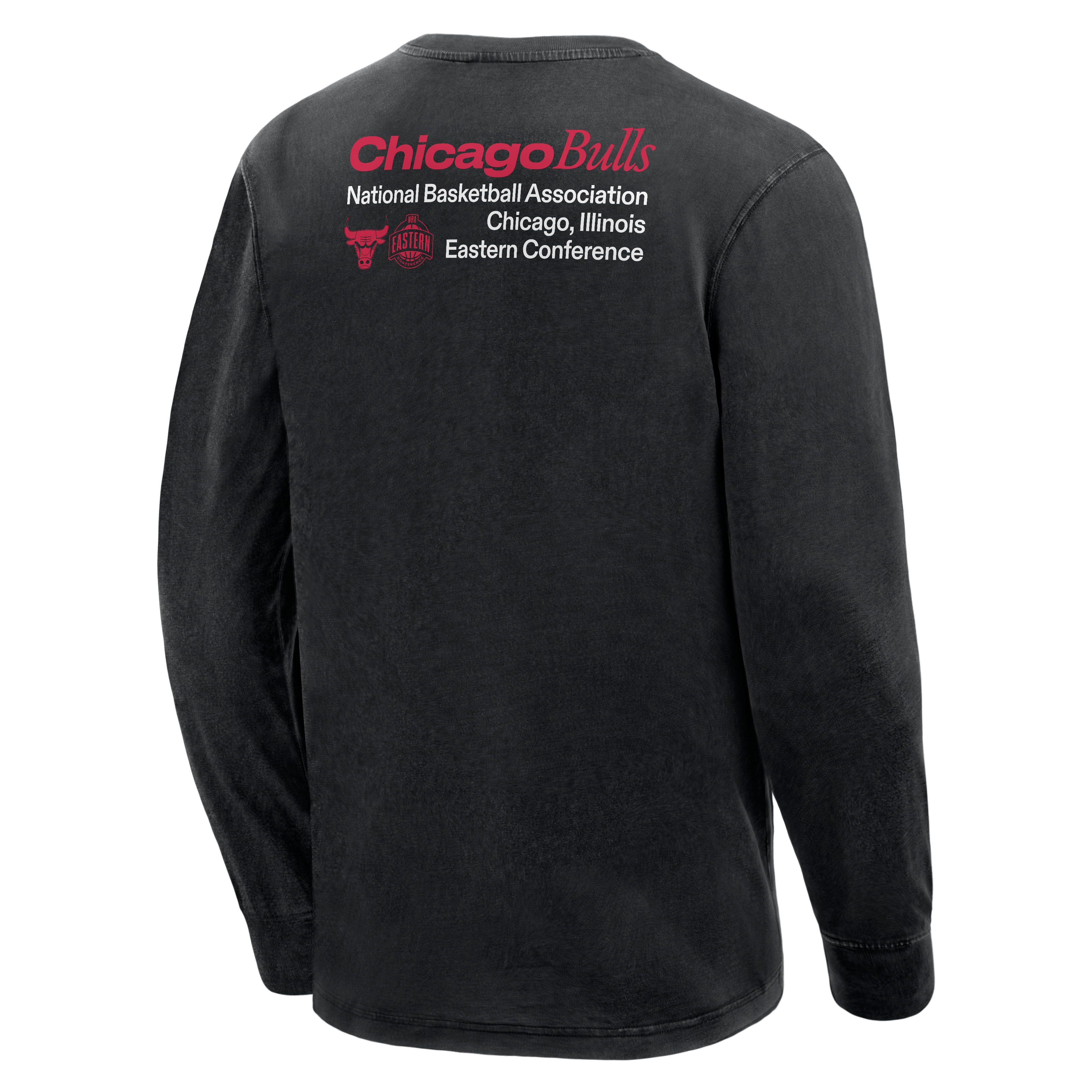 T-shirt à manches longues Fanatics Black Chicago Bulls Coaching Time pour homme