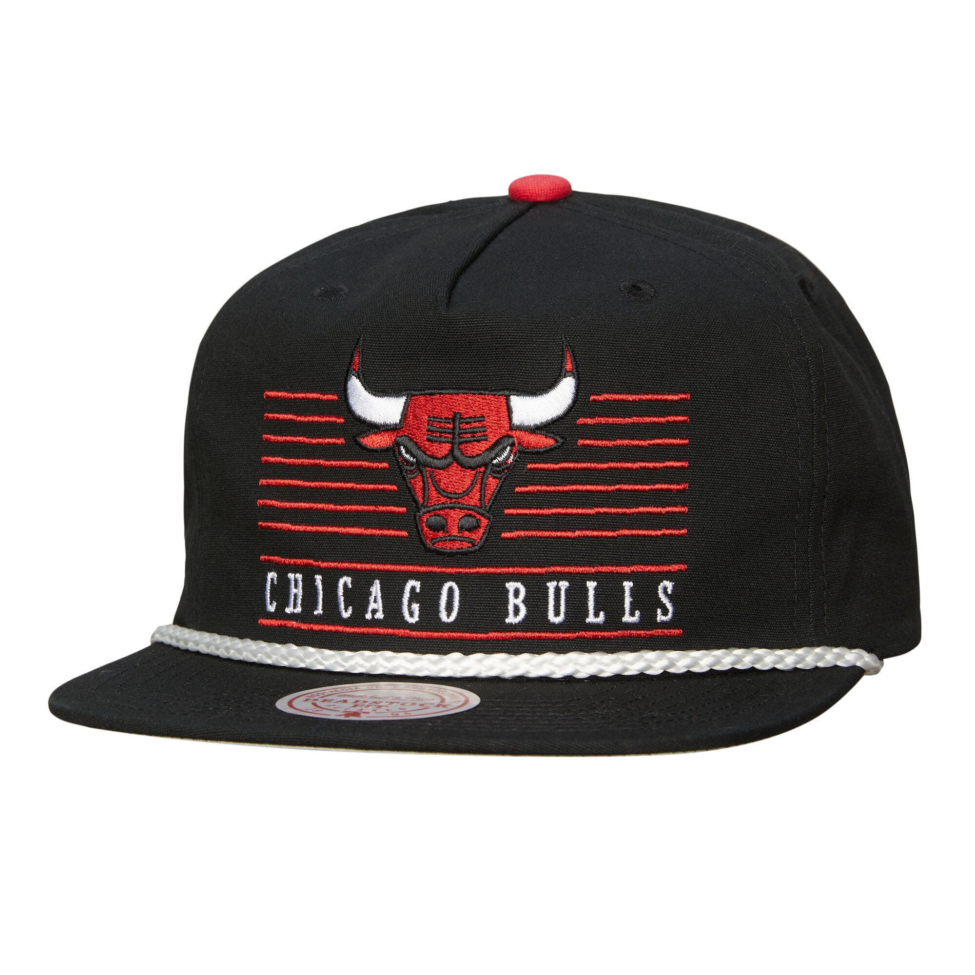 Men's Chicago Bulls Mitchell & Ness Black Ascend Deadstock Snapback Hat