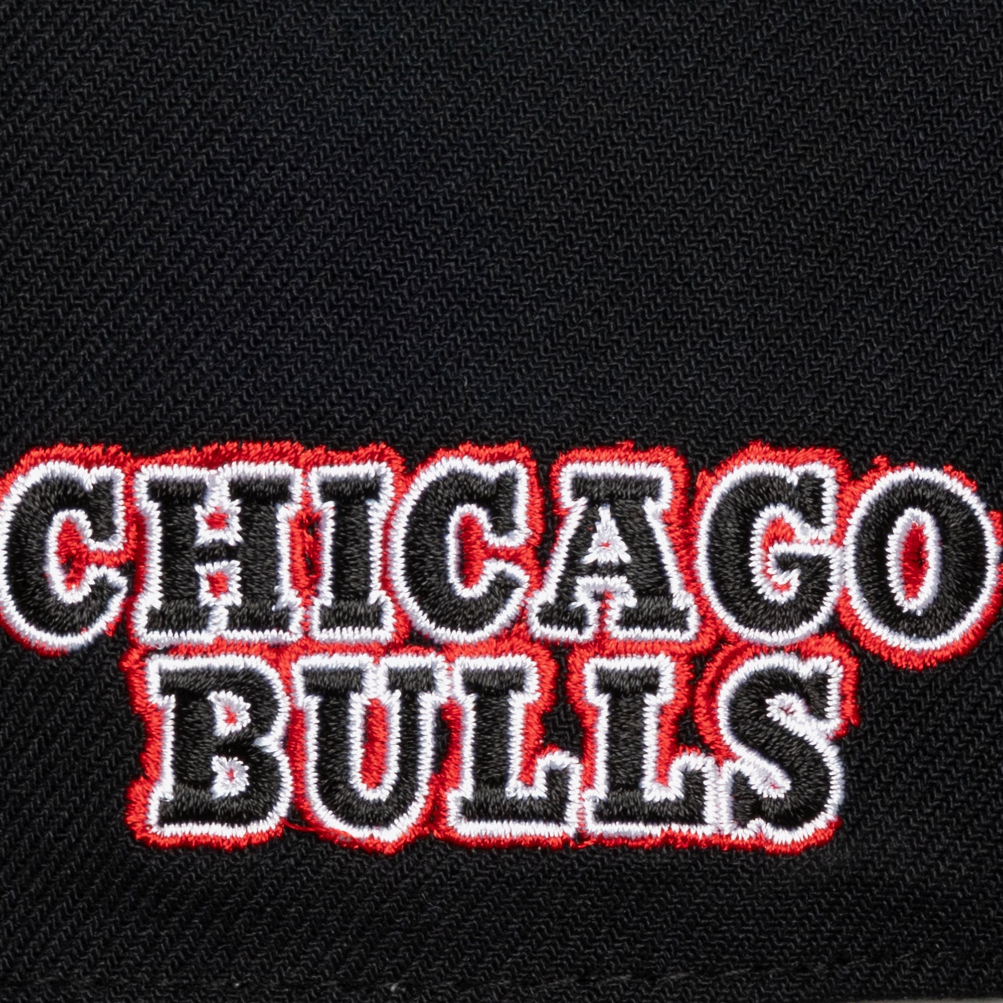 Men's Mitchell & Ness Black Chicago Bulls True Legacy Pro Snapback Hat