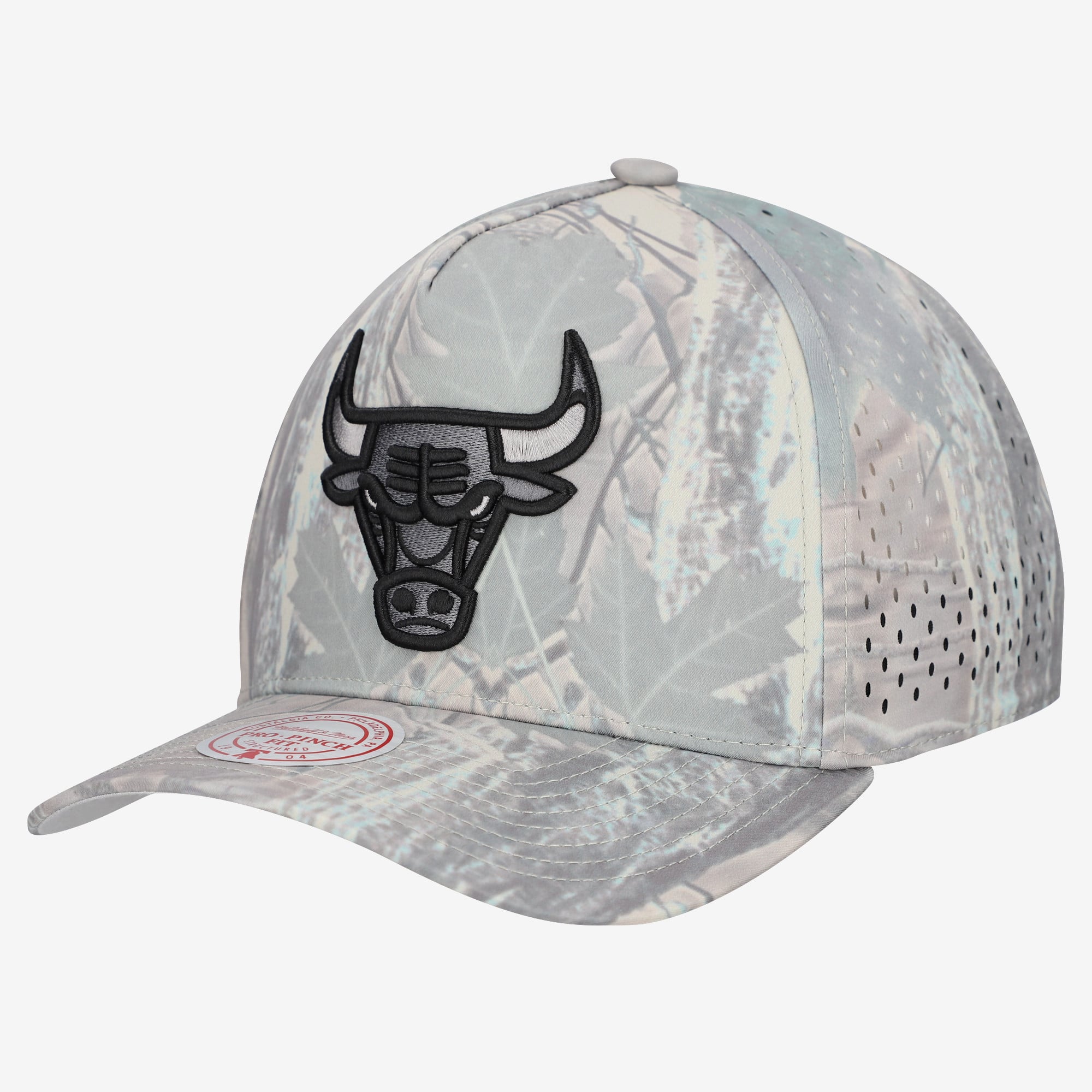 Men's Mitchell & Ness Camo Chicago Bulls Pro Pinch Adjustable Hat