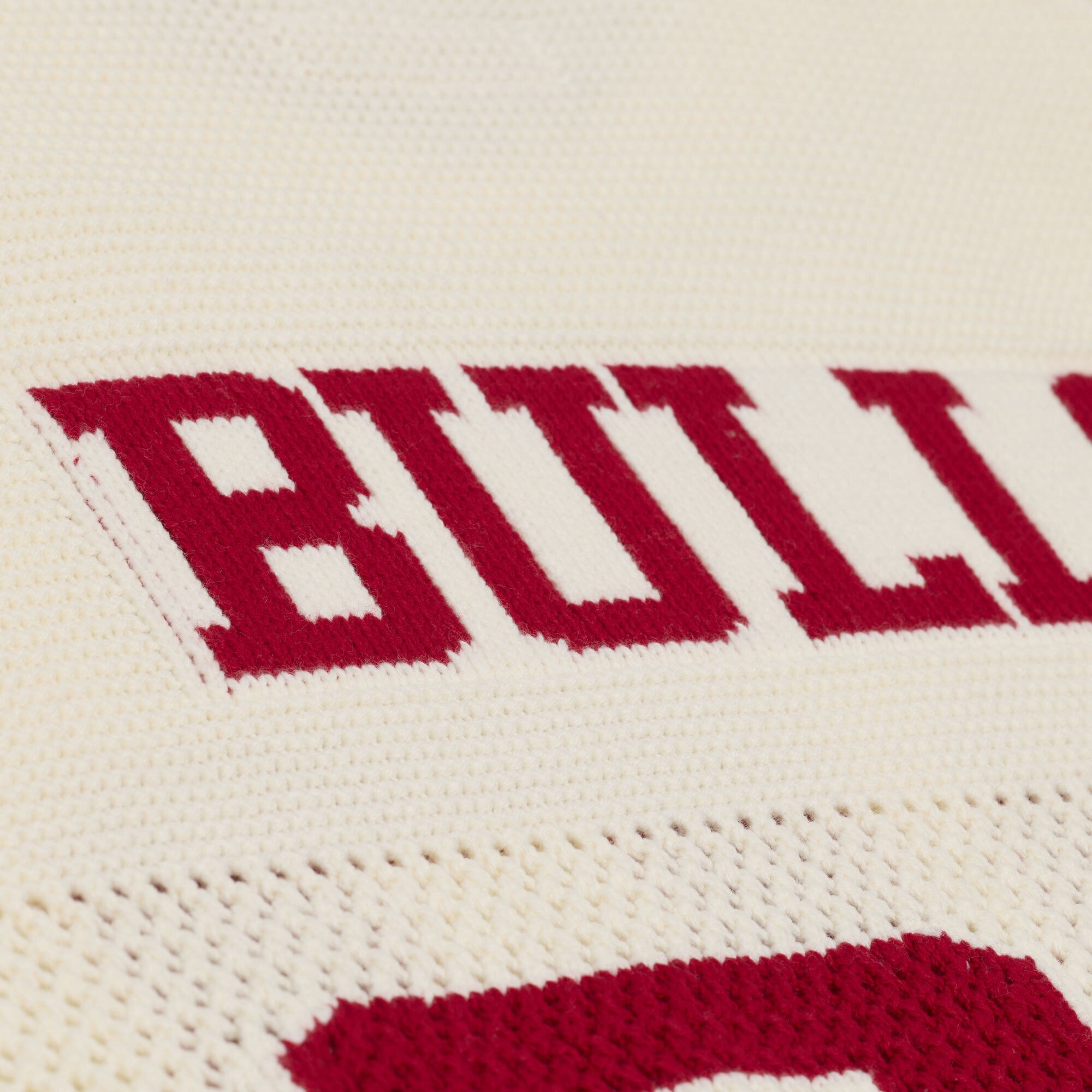 Men's Mitchell & Ness Cream Chicago Bulls Hardwood Classics Retro Roots Short Sleeve Sweater Jersey