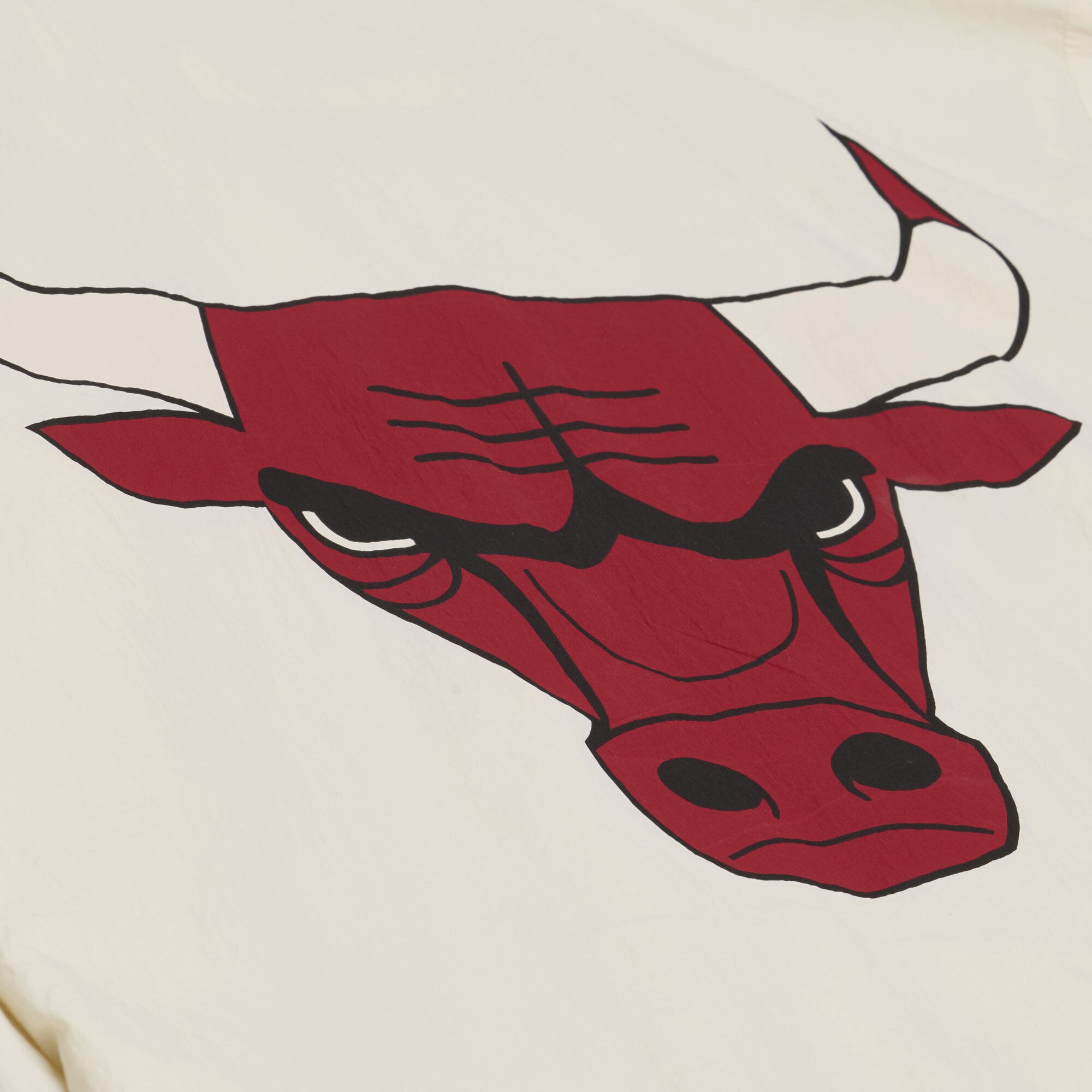 Men's Mitchell & Ness Cream Chicago Bulls Retro Root Full-Snap Coaches Jacket