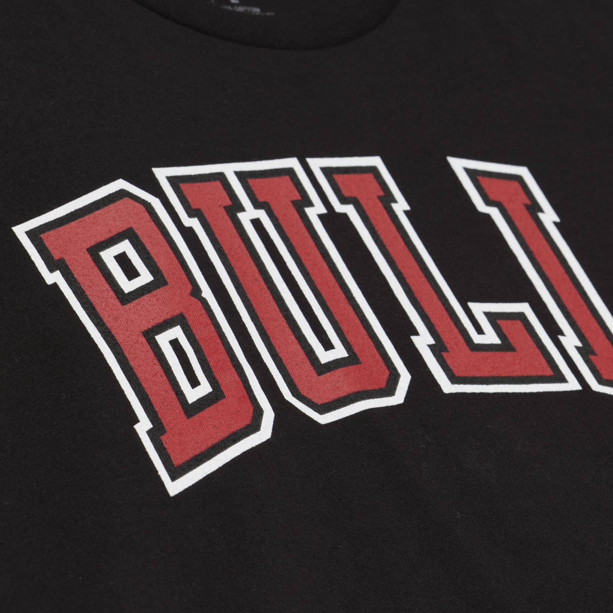 T-shirt classique Mitchell & Ness Dennis Rodman noir Chicago Bulls Hardwood Classics pour homme, avec nom et numéro