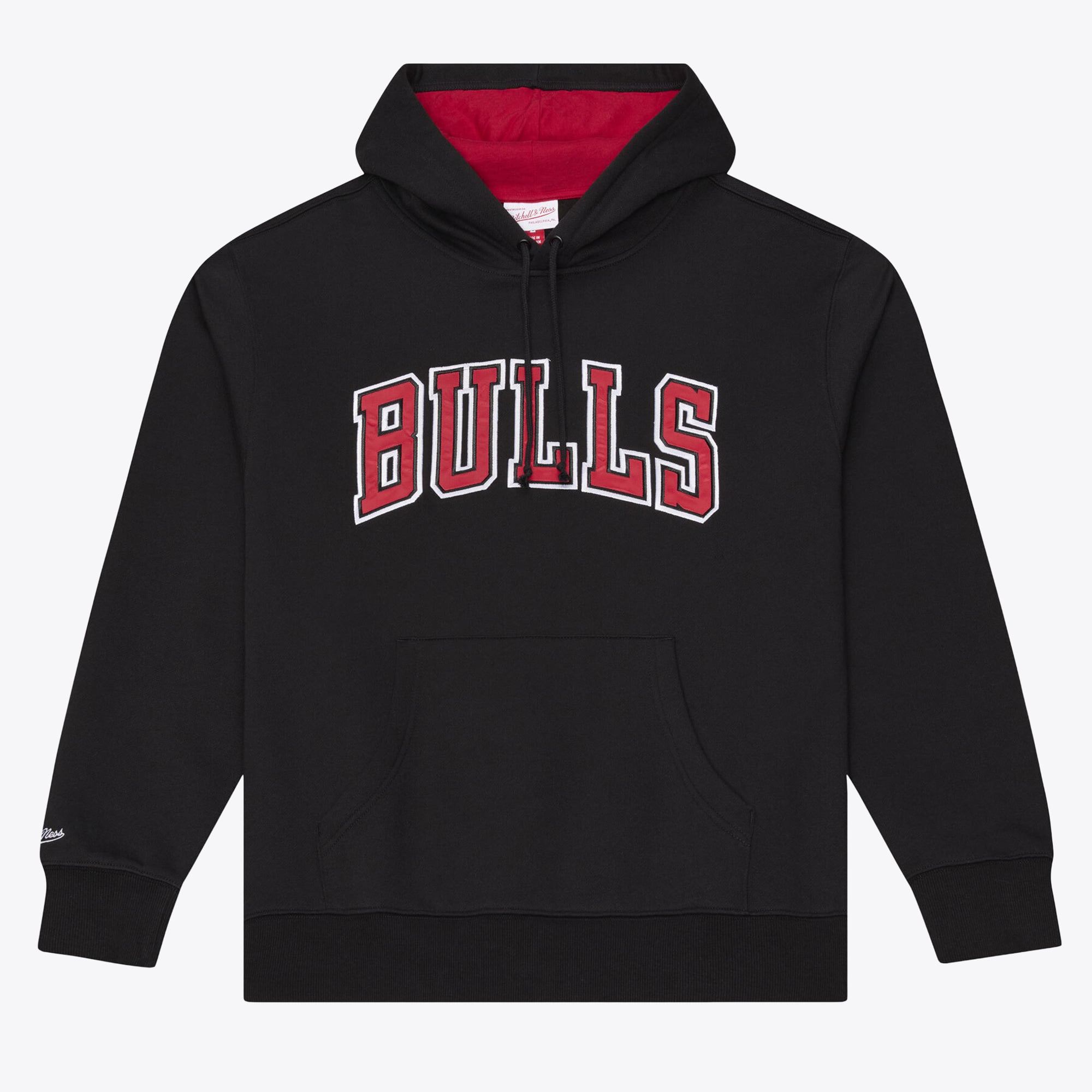 Sweat à capuche polaire noir Mitchell & Ness Dennis Rodman, joueur des Chicago Bulls, pour homme