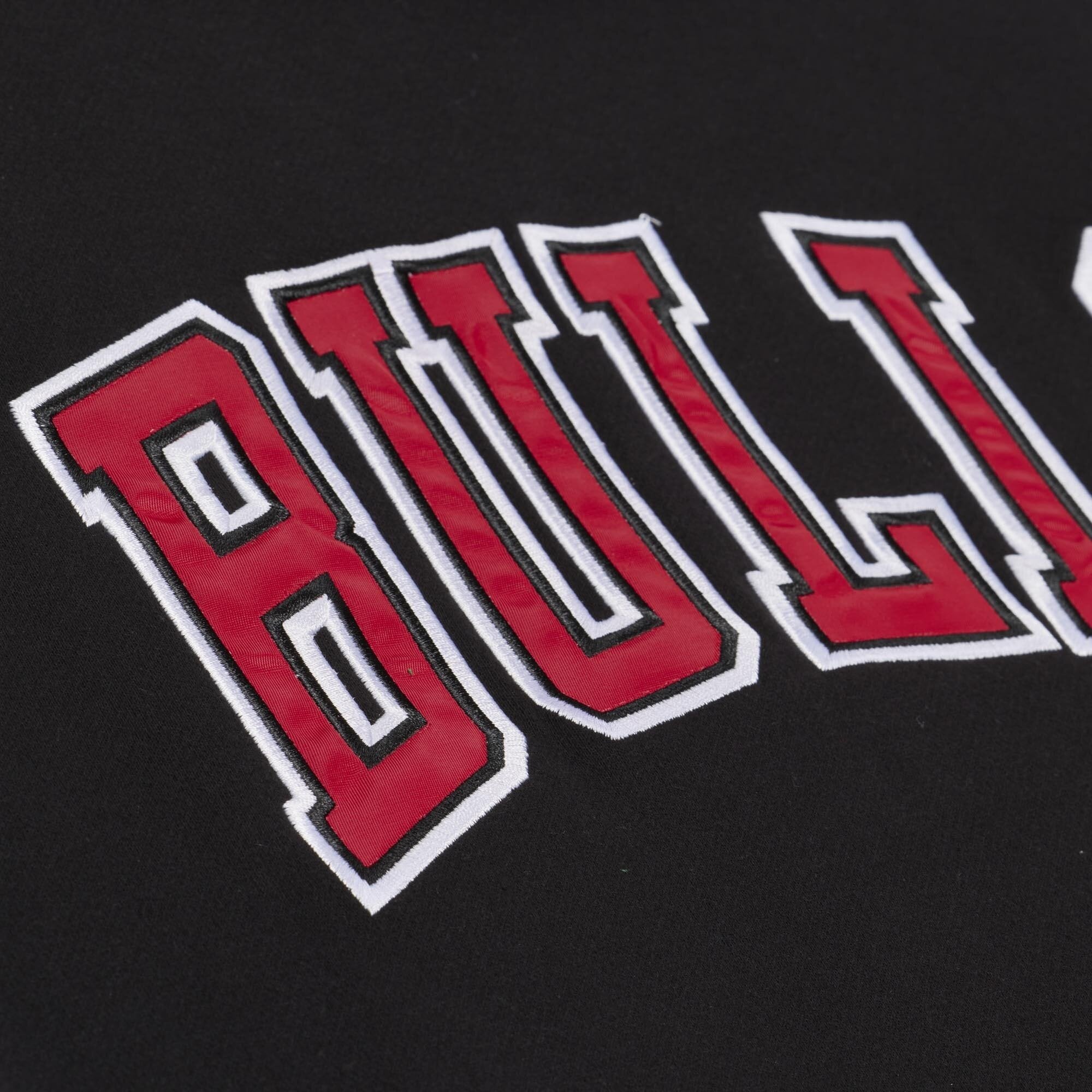 Sweat à capuche polaire noir Mitchell & Ness Dennis Rodman, joueur des Chicago Bulls, pour homme