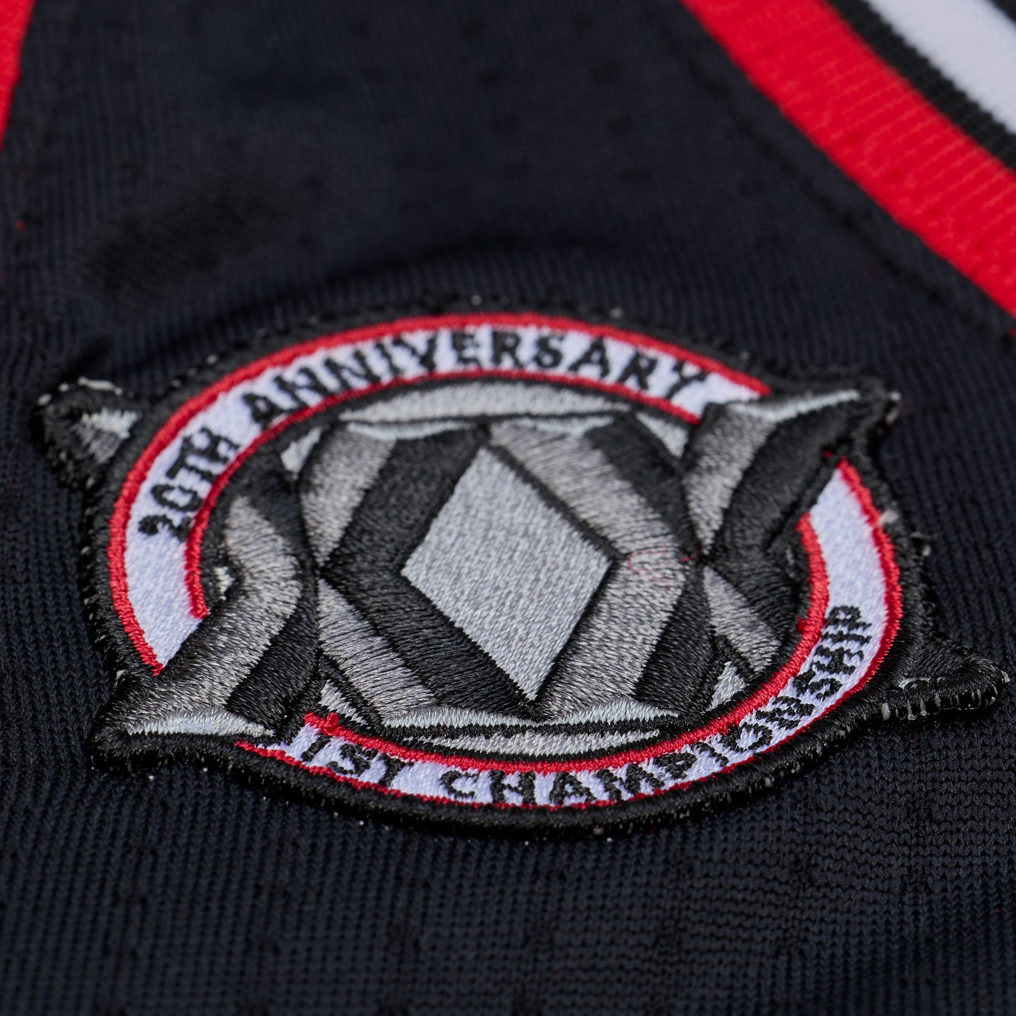 Maillot authentique Mitchell & Ness Derrick Rose rouge des Chicago Bulls 2008-09 pour homme