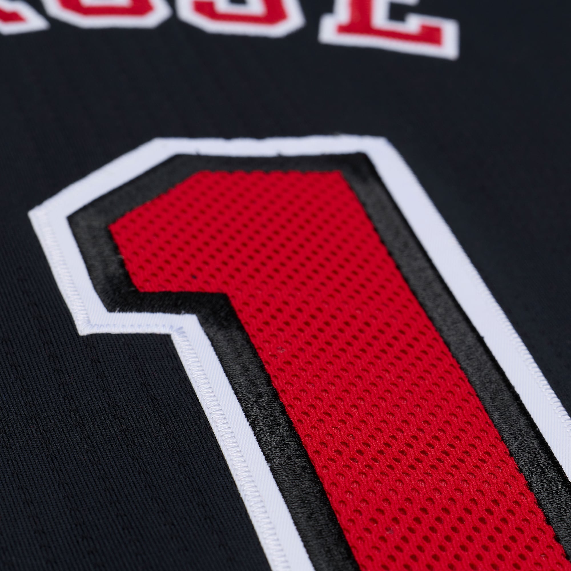 Maillot authentique Mitchell & Ness Derrick Rose rouge des Chicago Bulls 2008-09 pour homme