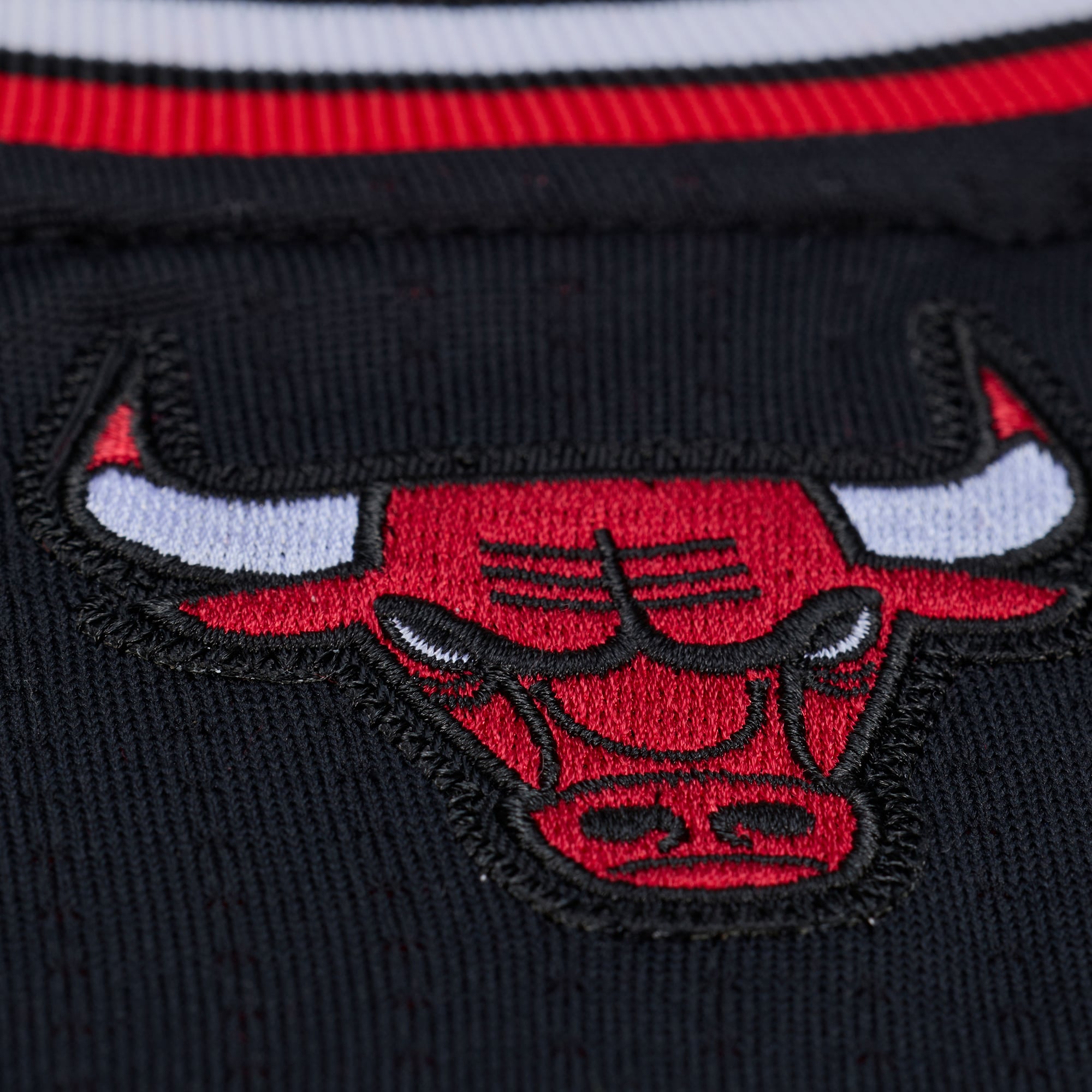 Maillot authentique Mitchell & Ness Derrick Rose rouge des Chicago Bulls 2008-09 pour homme