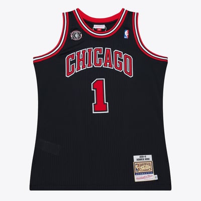Derrick Rose Chicago Bulls Mitchell & Ness 2010-11 Authentic Jersey - Black