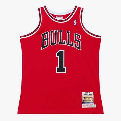 Derrick Rose Chicago Bulls Mitchell & Ness 2008-09 Authentic Jersey - Red