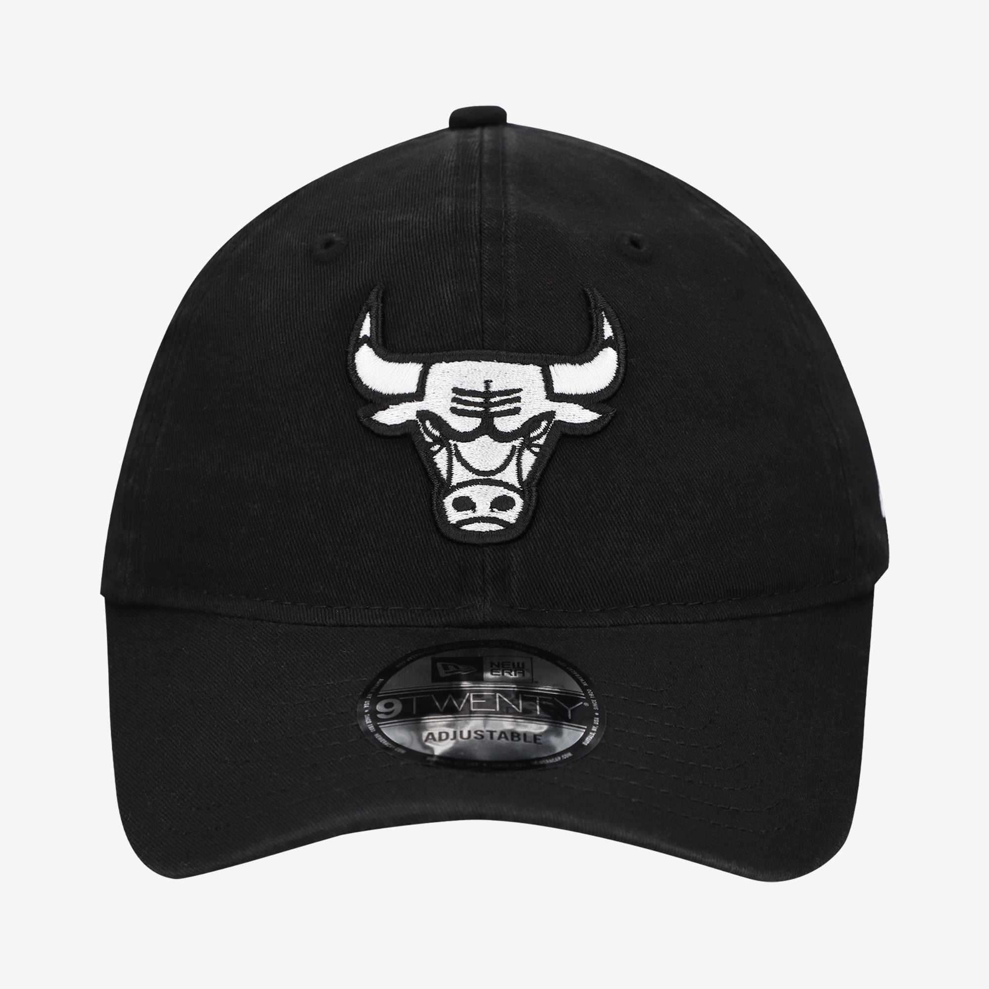 Men's New Era Black Chicago Bulls 9TWENTY Adjustable Hat