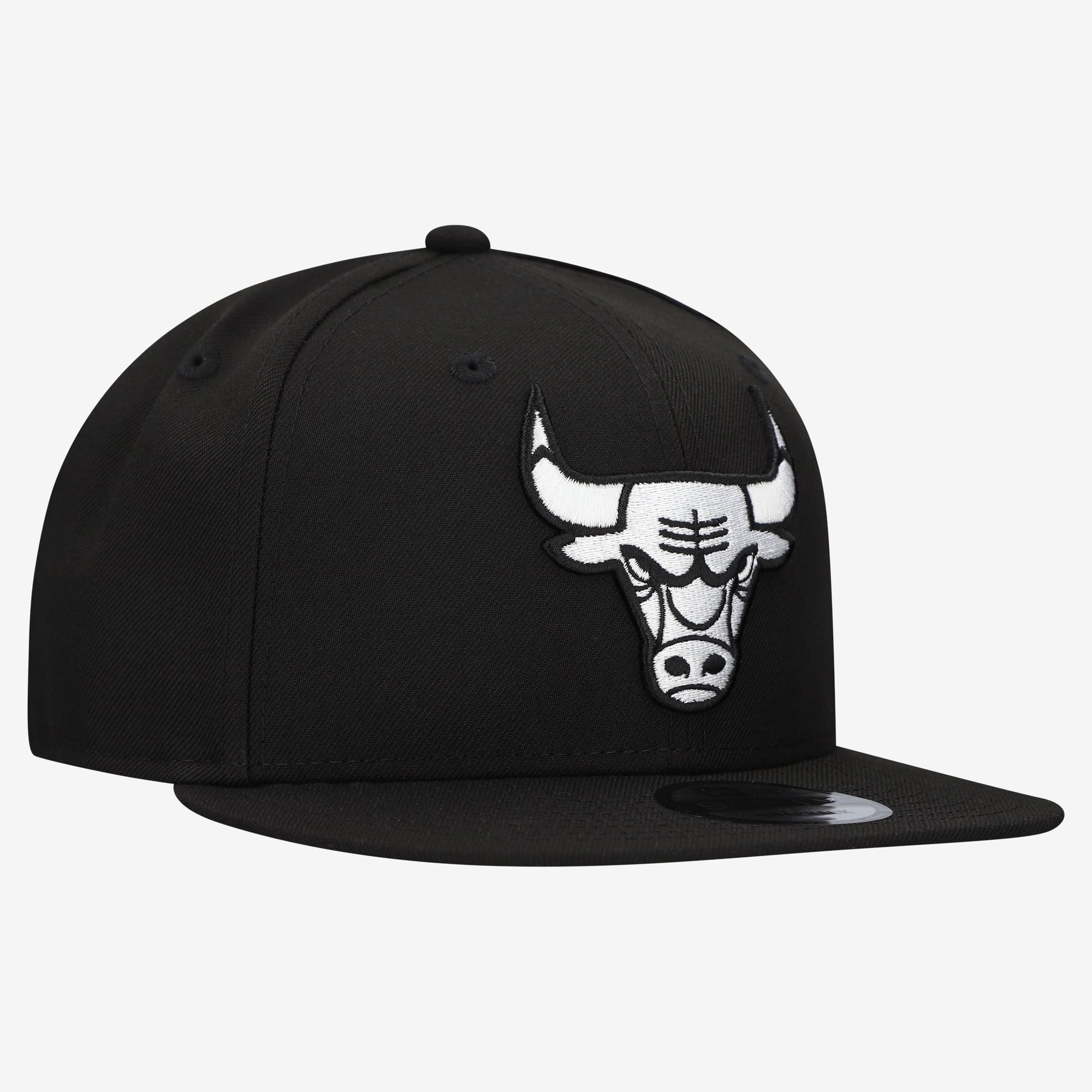Men's New Era Black Chicago Bulls Team 9FIFTY Snapback Hat