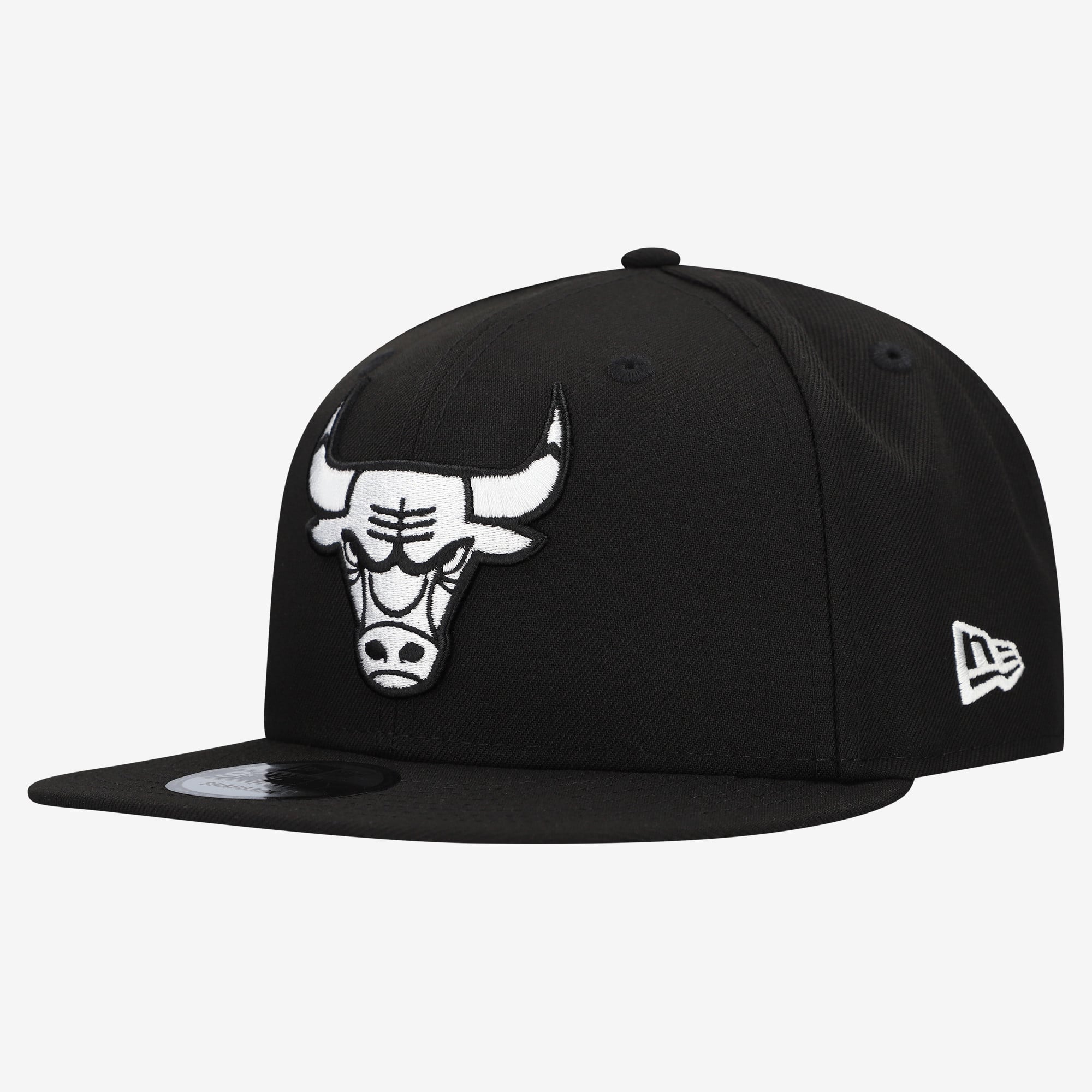 Men's New Era Black Chicago Bulls Team 9FIFTY Snapback Hat