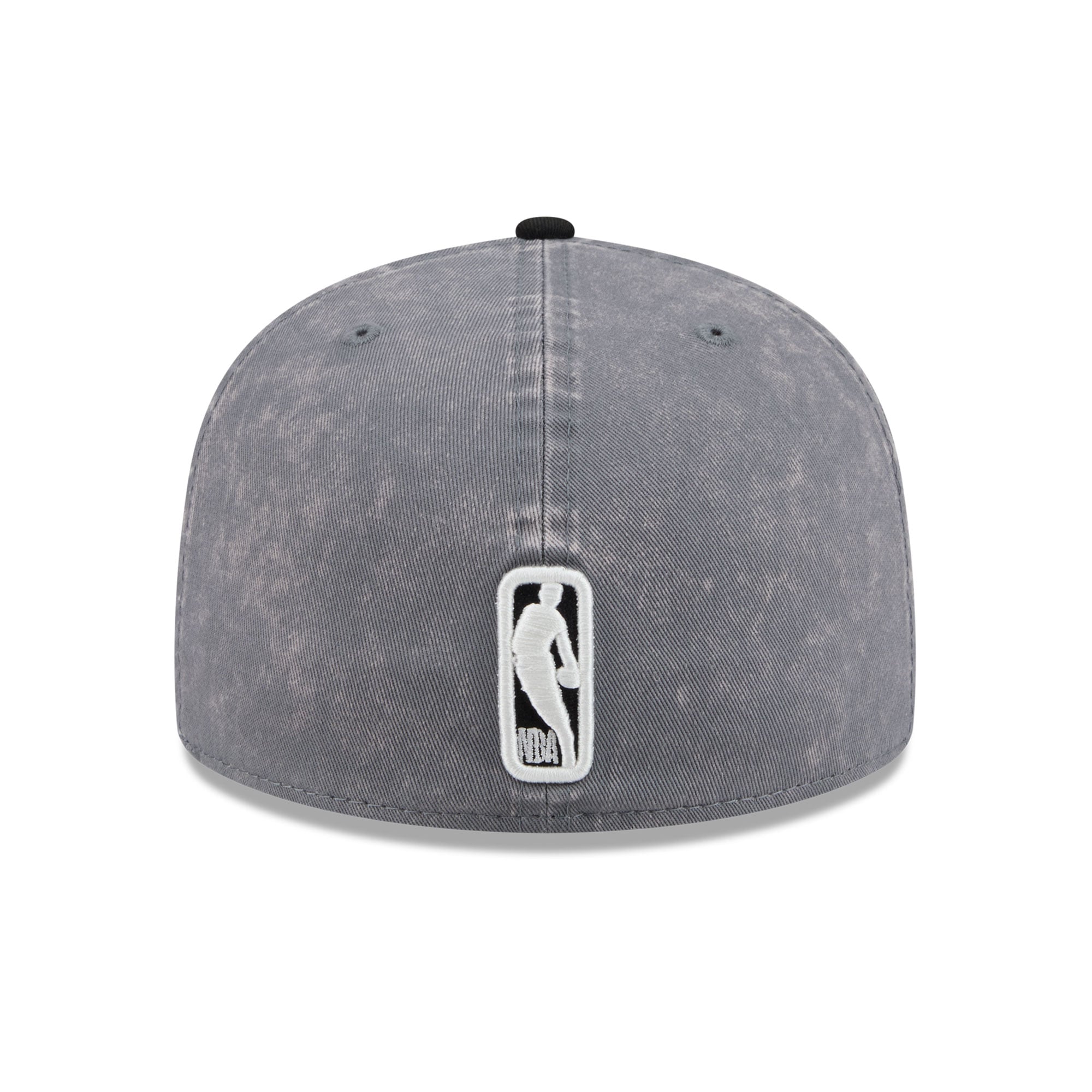 Casquette ajustée New Era 59FIFTY pour homme, grise et noire, Chicago Bulls.