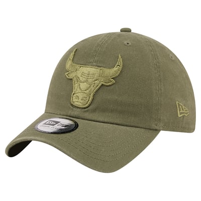 Chicago Bulls New Era Color Pack Casual Classic Adjustable Hat - Green