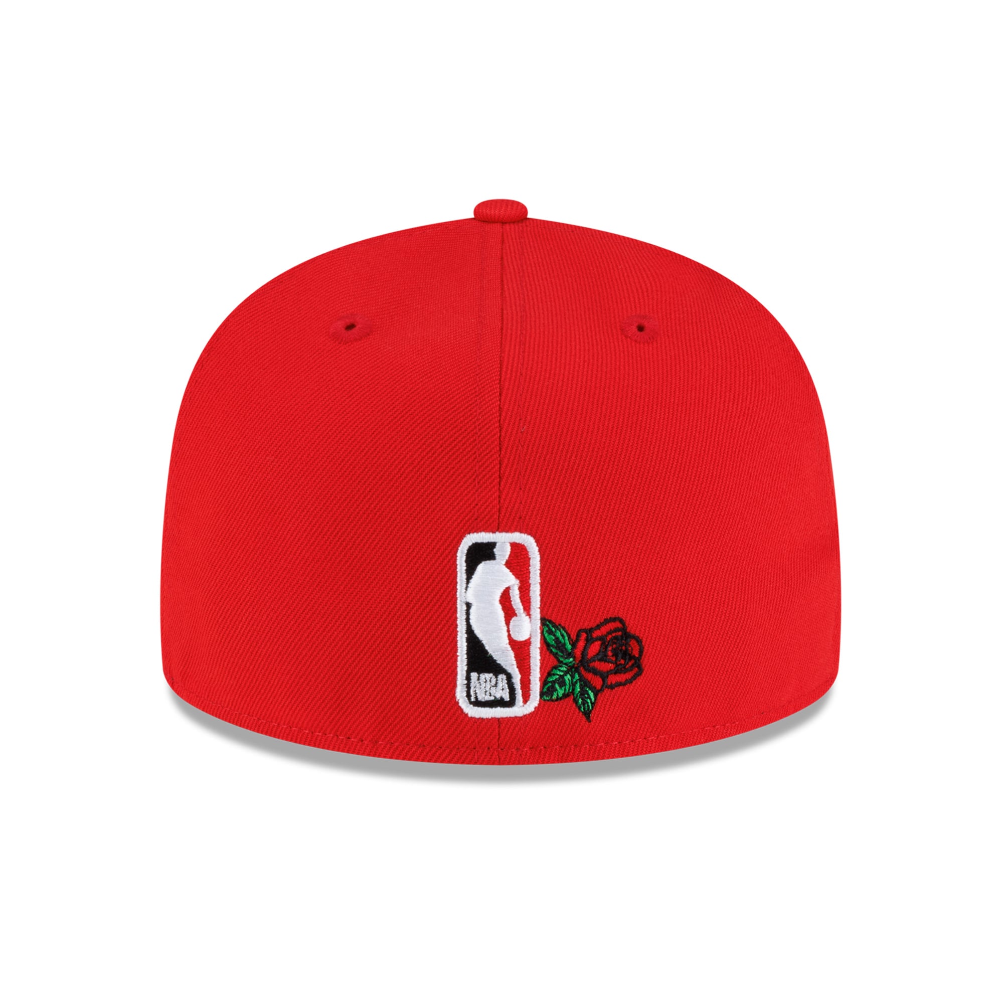 Casquette ajustée New Era 59FIFTY rouge Chicago Bulls Rose Banner pour homme