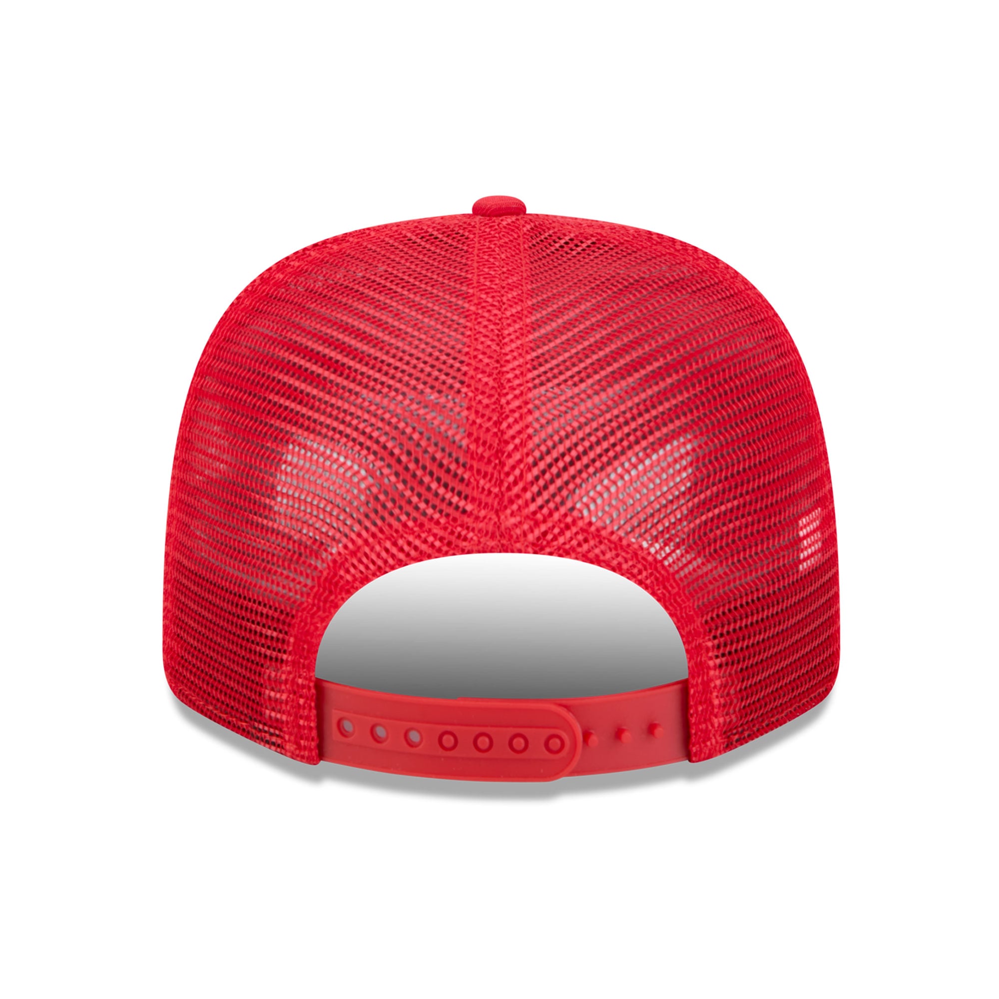 Casquette trucker ajustable New Era rouge Chicago Bulls 9SEVENTY pour homme