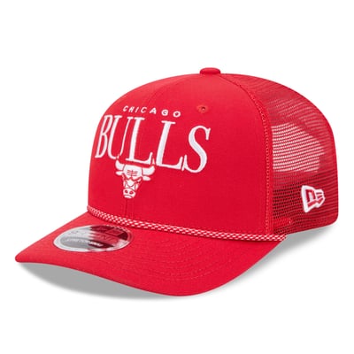 Chicago Bulls New Era Tonal 9SEVENTY Adjustable Trucker Hat - Red