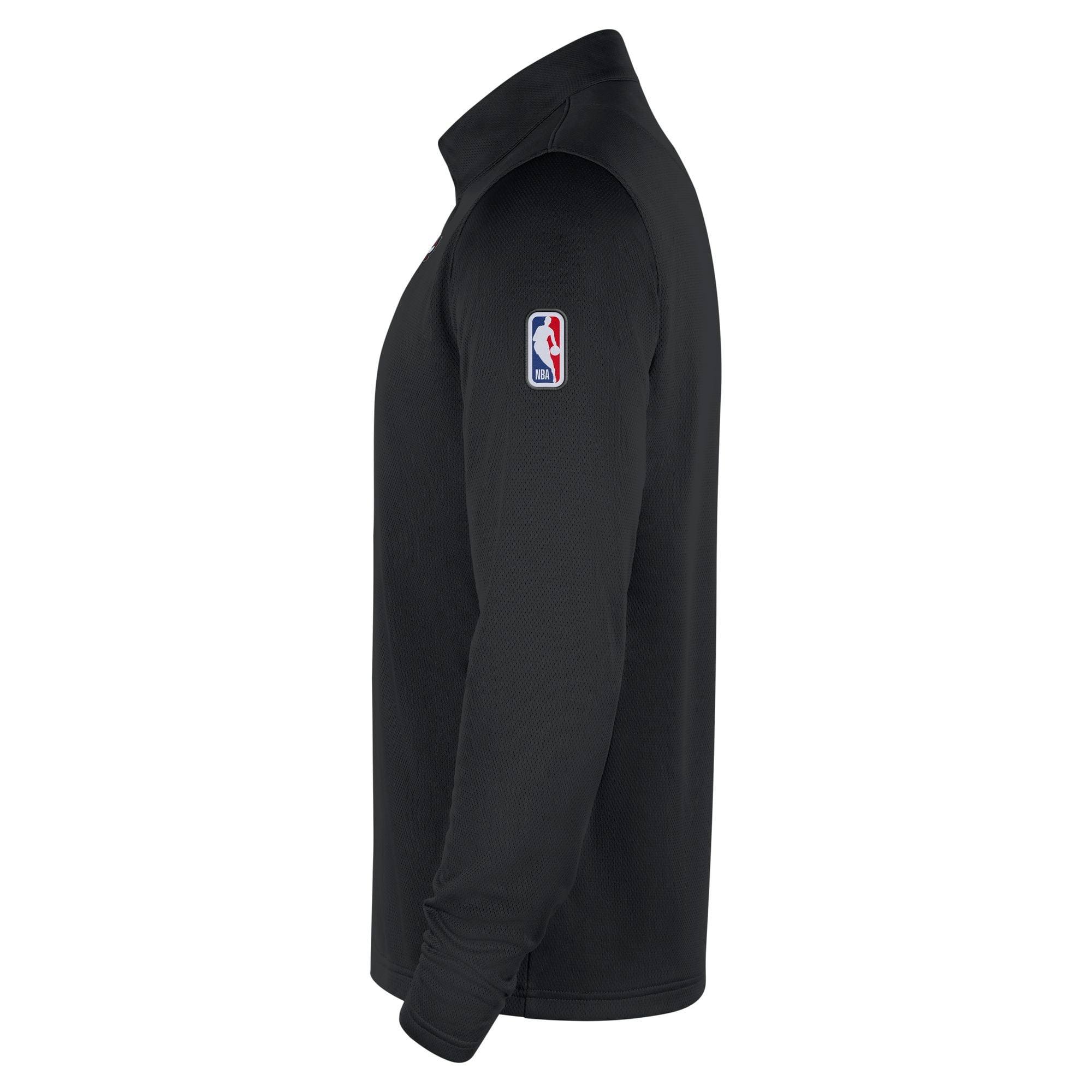 Haut Nike Chicago Bulls Authentic Coaches à quart de zip Dri-FIT pour homme, rouge.