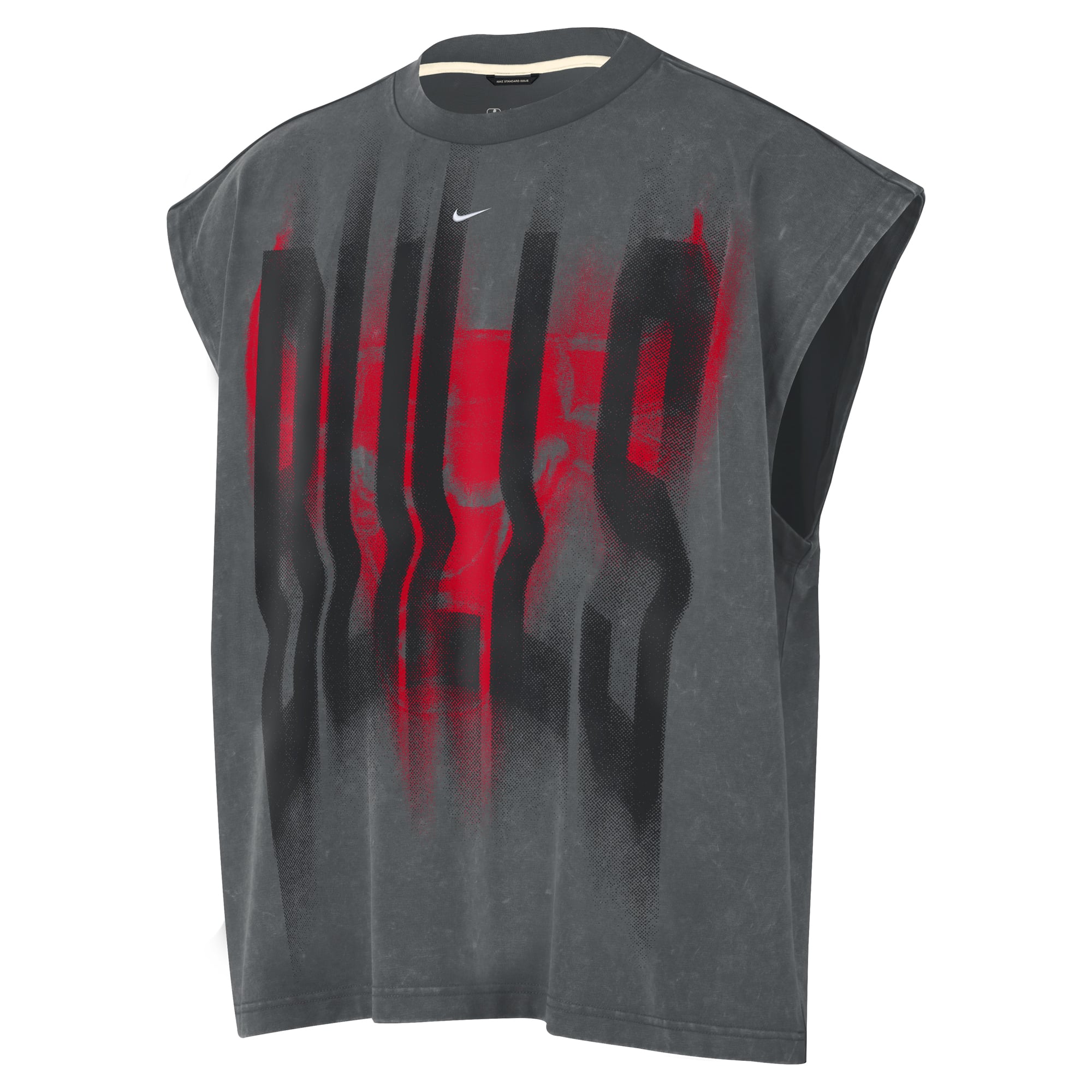 Débardeur d'avant-match Nike Chicago Bulls 2026 Standard Issue pour homme, couleur anthracite