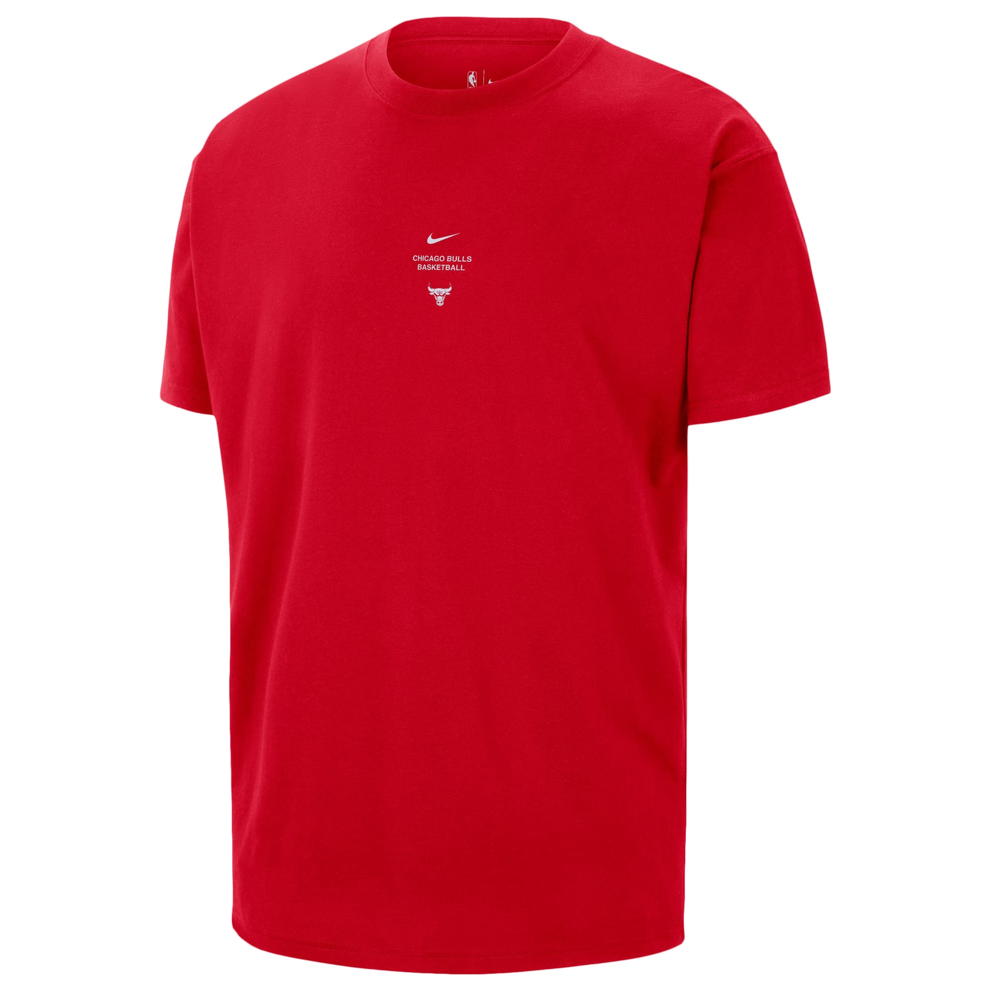 T-shirt d'entraînement Nike rouge Chicago Bulls 2026 Standard Issue pour homme
