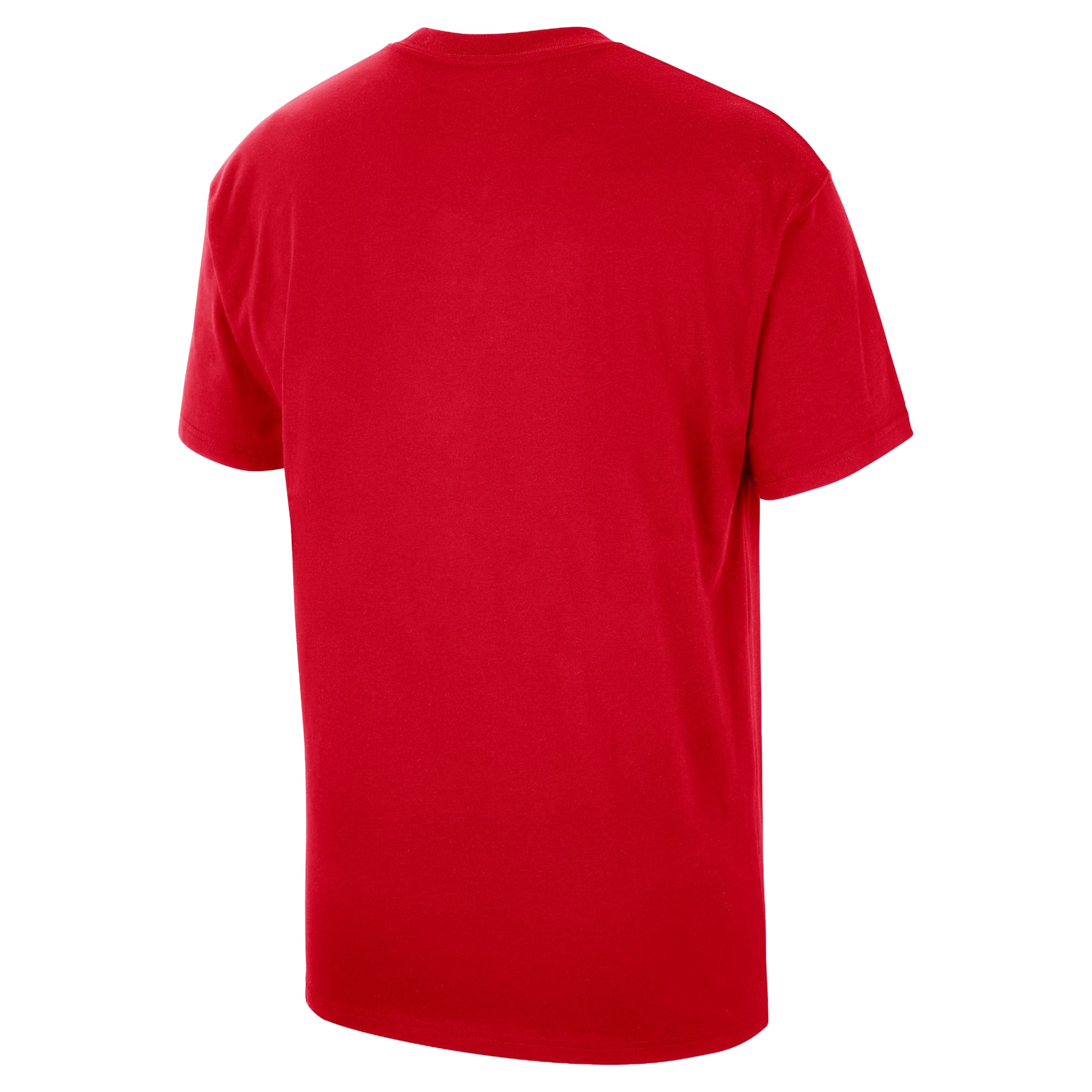 T-shirt Nike rouge Chicago Bulls avec logo en sergé pour homme