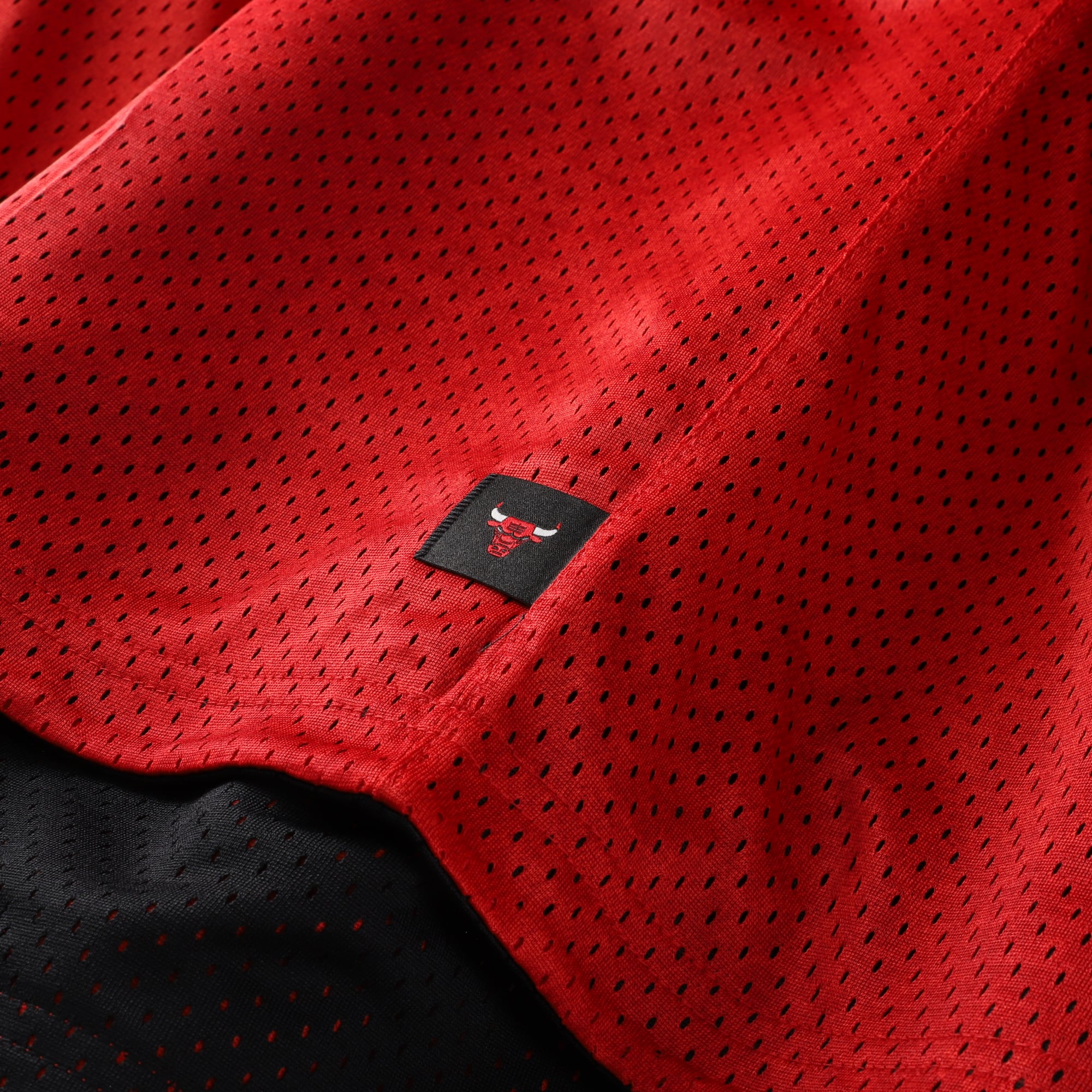 Maillot réversible Nike rouge/noir Chicago Bulls 2026 Standard Issue Practice Icon Mesh pour homme