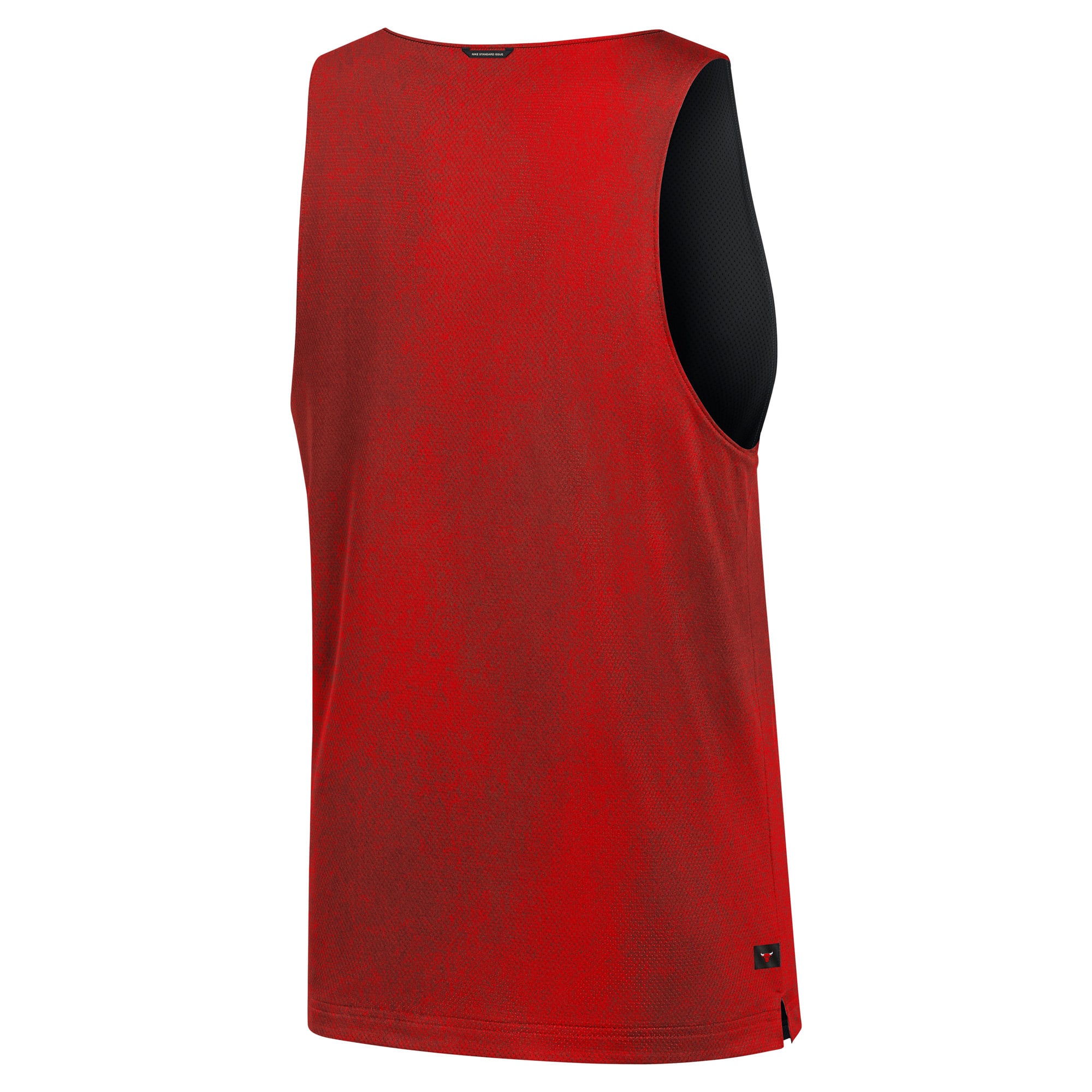 Maillot réversible Nike rouge/noir Chicago Bulls 2026 Standard Issue Practice Icon Mesh pour homme