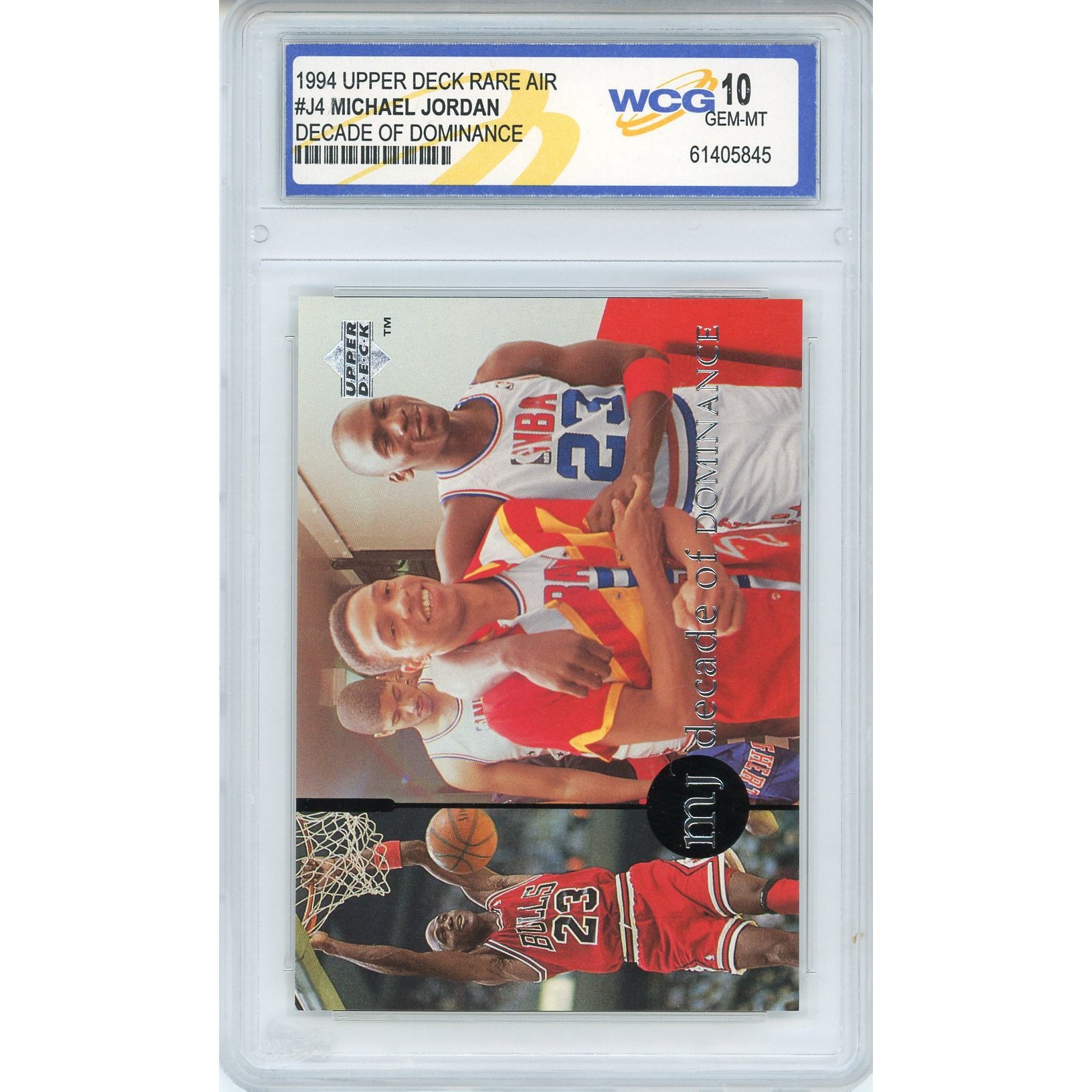⑧マイケルジョーダン ひらべったい Upper Deck 10枚セット NBAカード