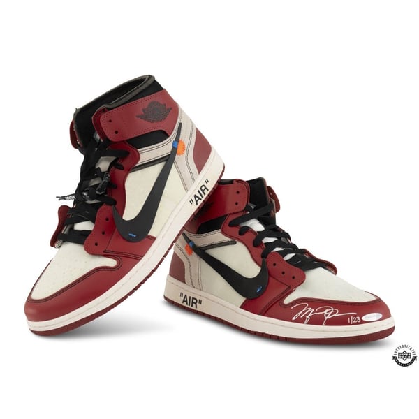 Jordan & off-white Chicago’s Jordan x Off-White The 10: Air Jordan 1  main image 2