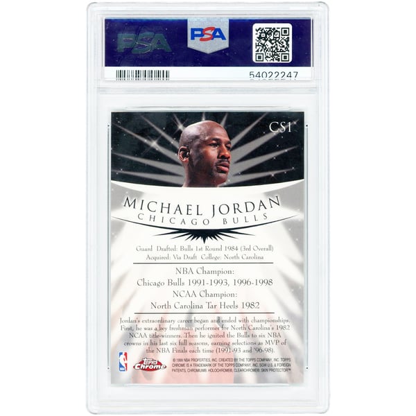 Carte Michael Jordan Chicago Bulls 1998-99 Topps Chrome Champion 