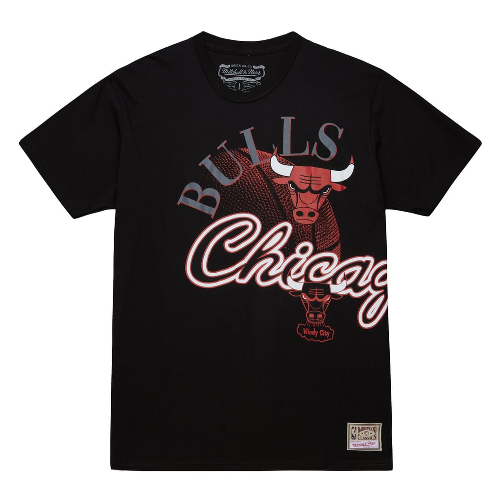 Mitchell & Ness シカゴ・ブルズ マックスド アウト Tシャツ ブラック