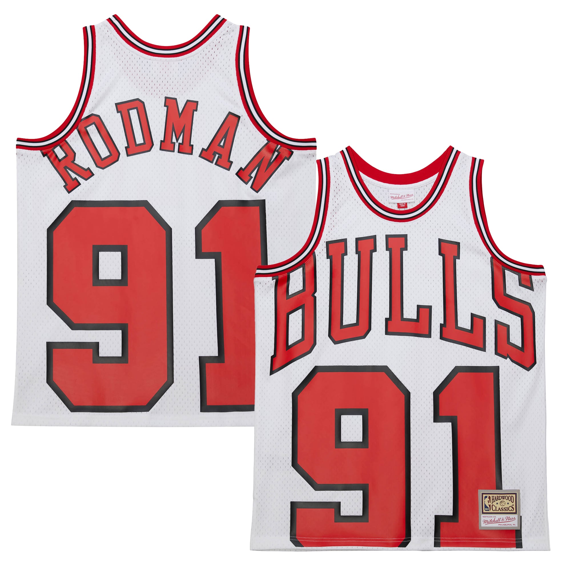 Mitchell & Ness シカゴ・ブルズ デニス・ロッドマン 1997年 マックス 