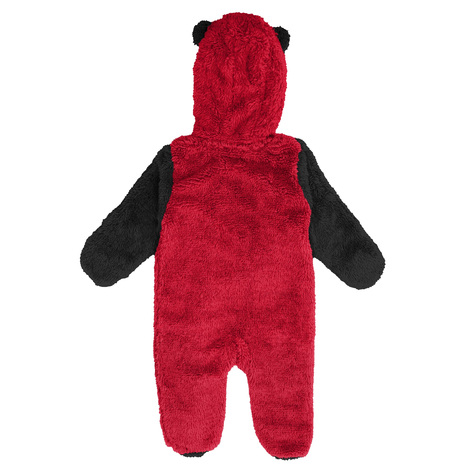 Grenouillère polaire zippée Outerstuff rouge Chicago Bulls pour nouveau-né et nourrisson
