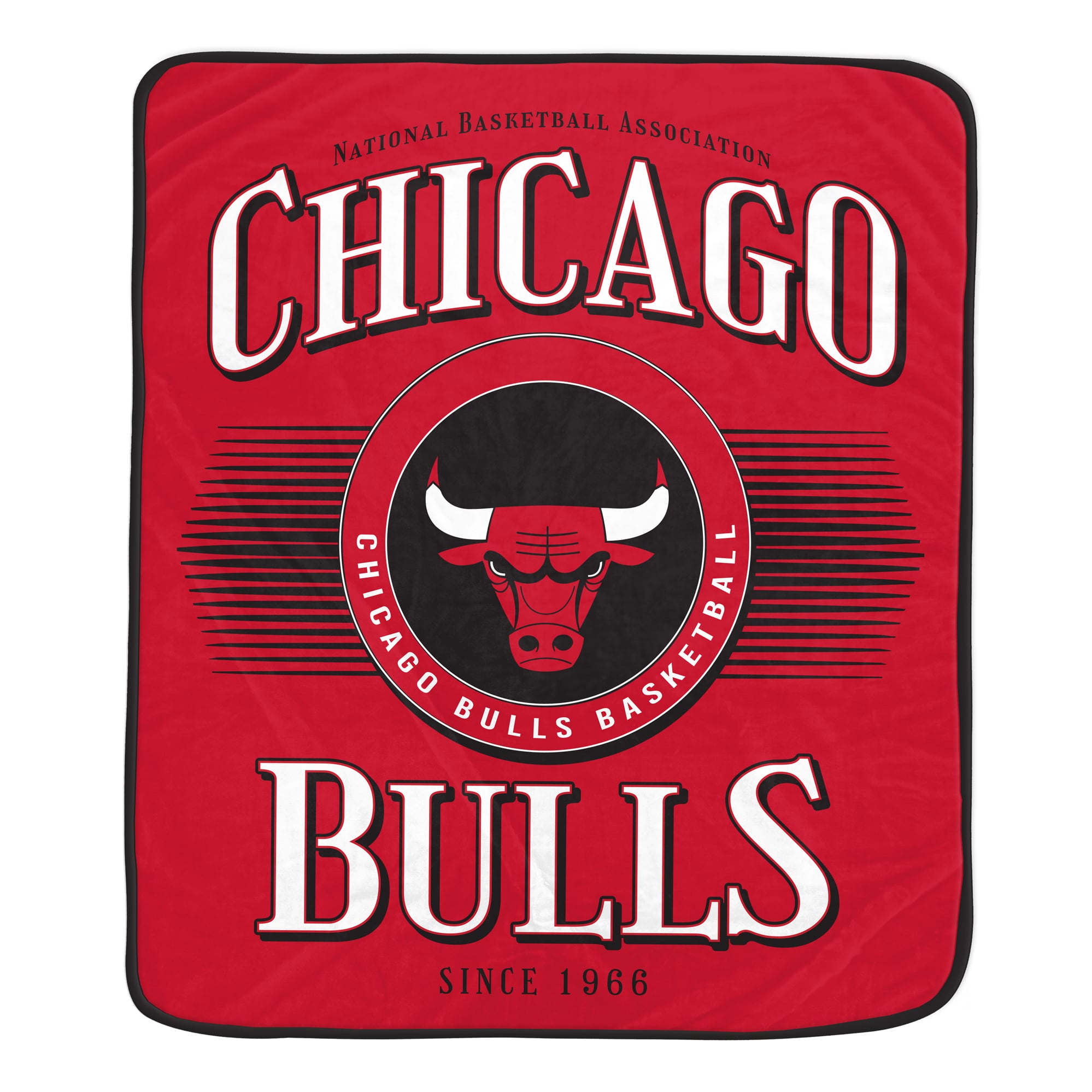 Couverture ultra douce Pegasus Chicago Bulls Spotlight Arch 60" x 70"