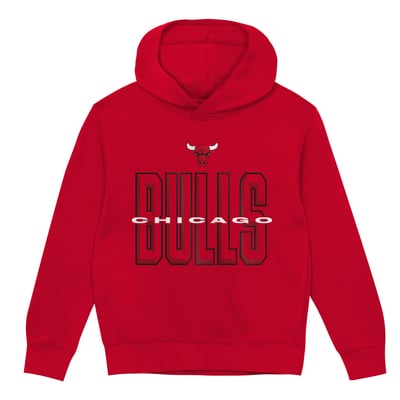 Chicago Bulls Outerstuff Preschool Field General Fleece Hoodie - Red